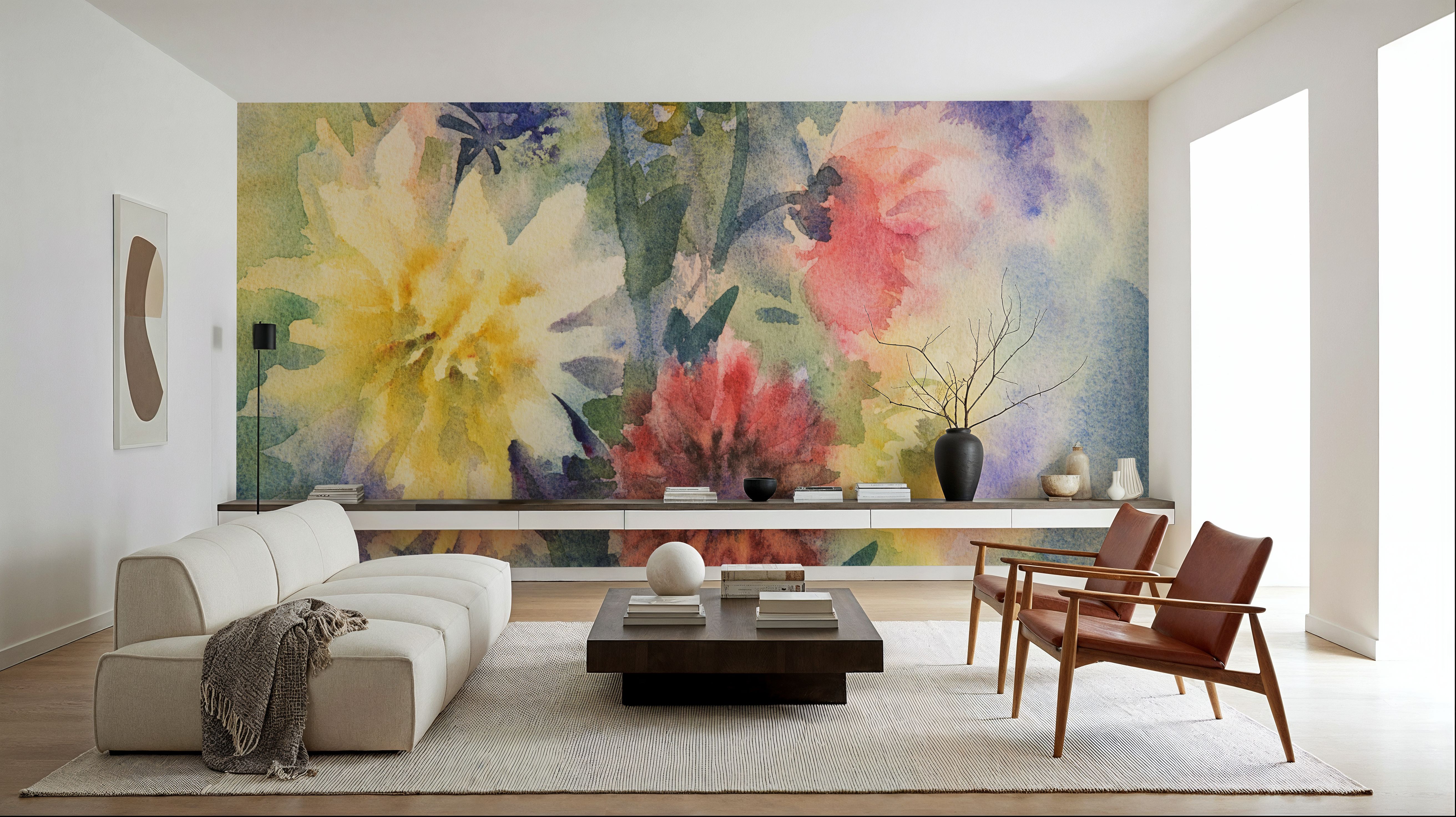 Blended Blossom, Tapeten