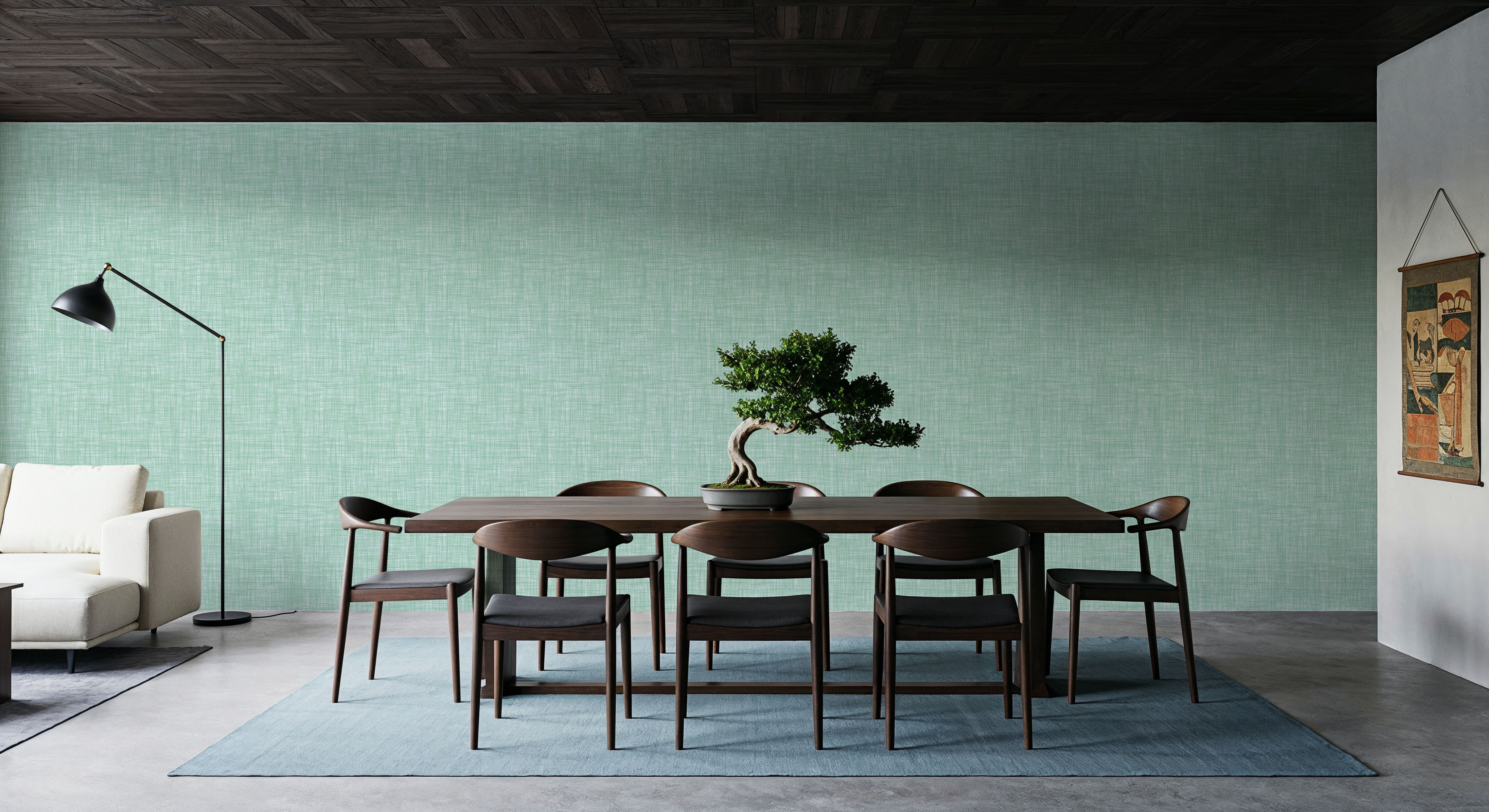 Mottled Linen Effect, Mint