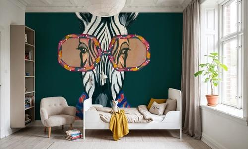 Miami Living Zebra Portrait