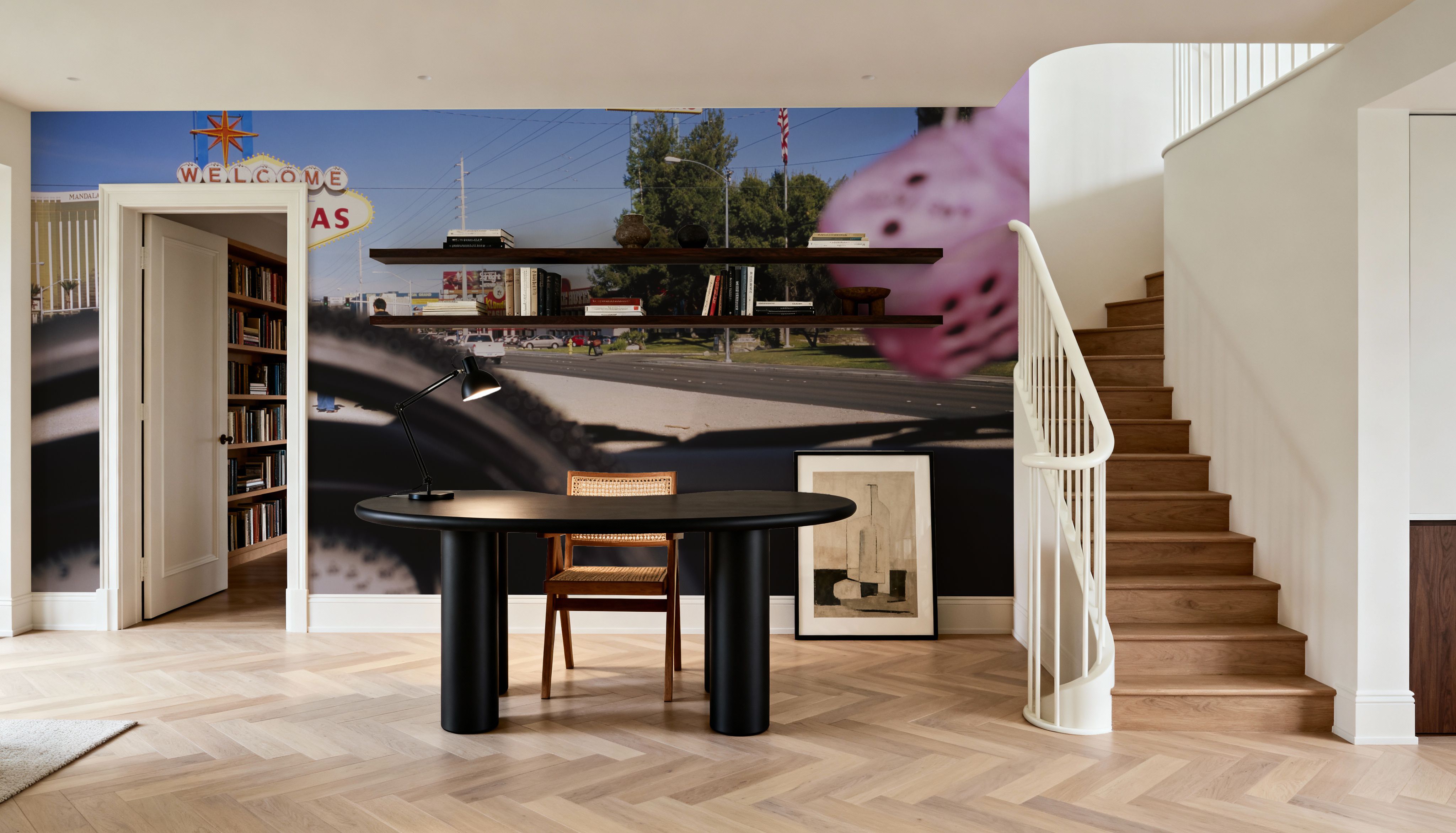 Vegas Welcome Dashboard, Papel pintado