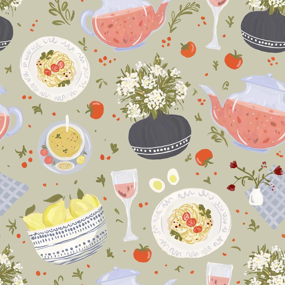 Alfresco Dining I, Sage