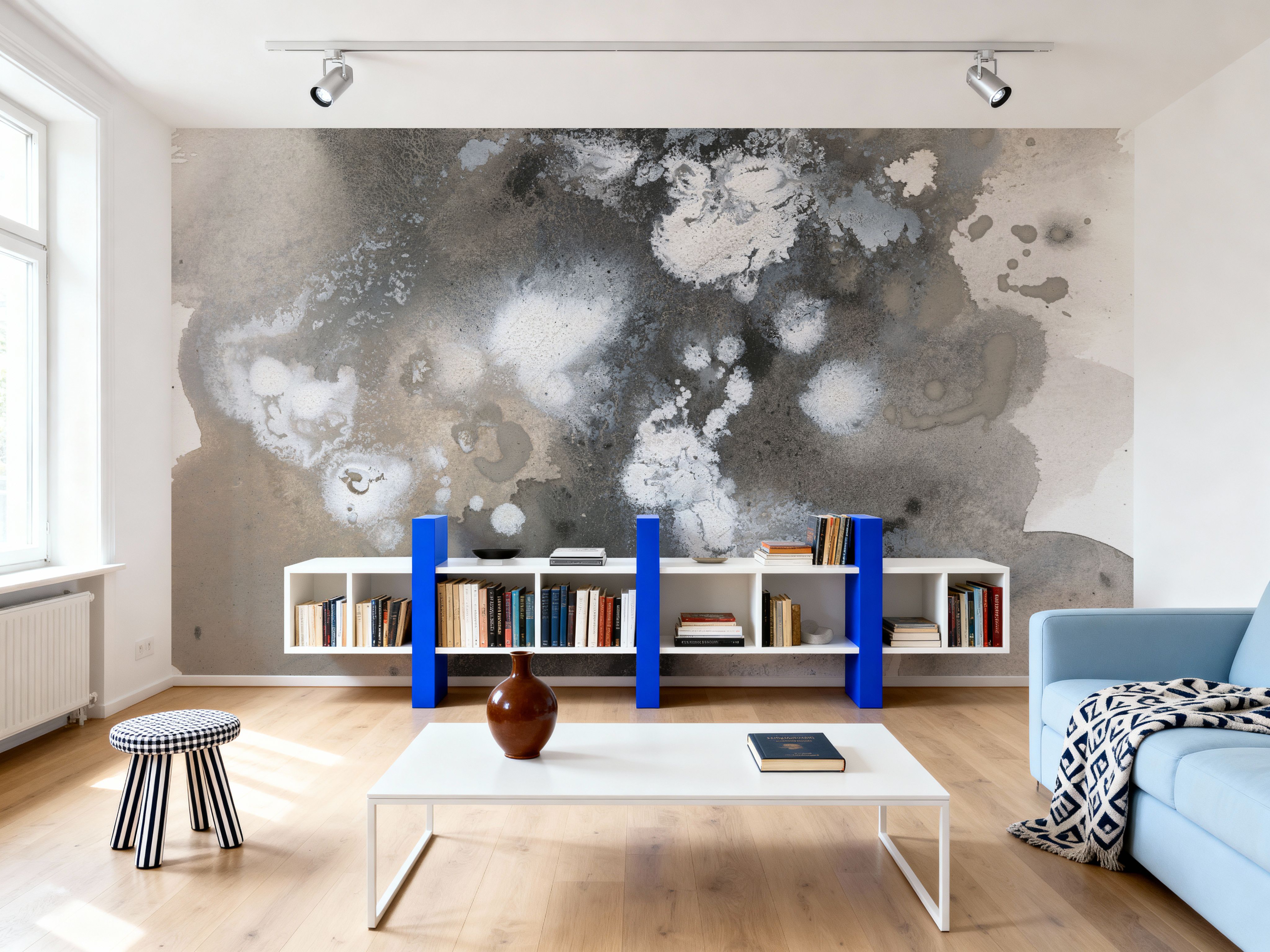 Sustained Abstraction I, Tapeten