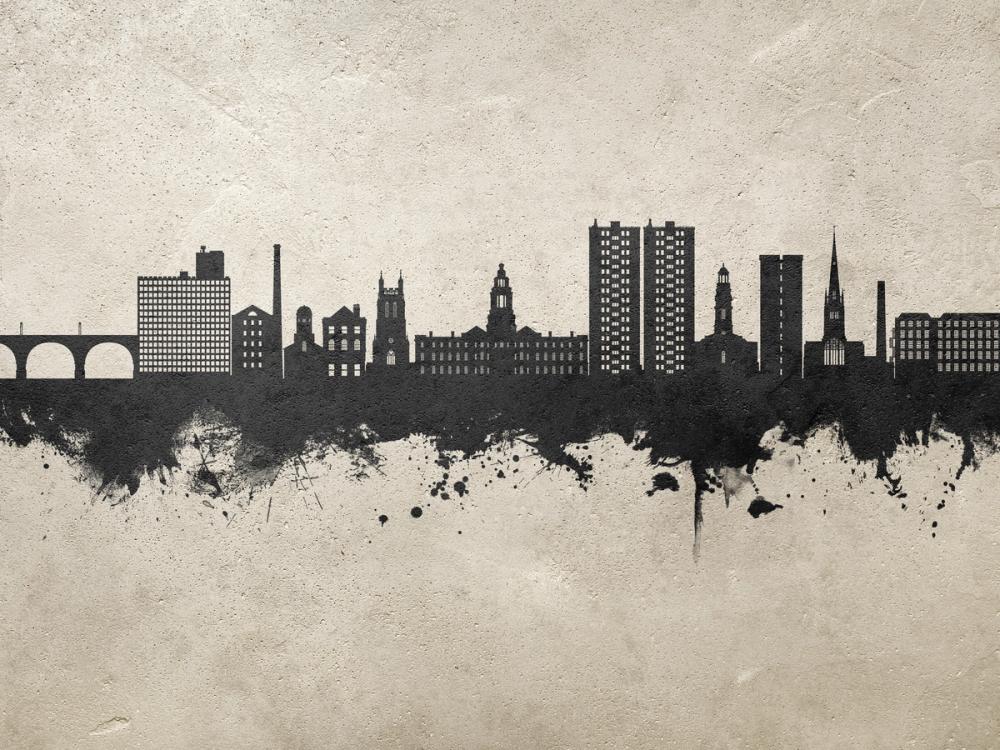 Stockport England Skyline Concrete