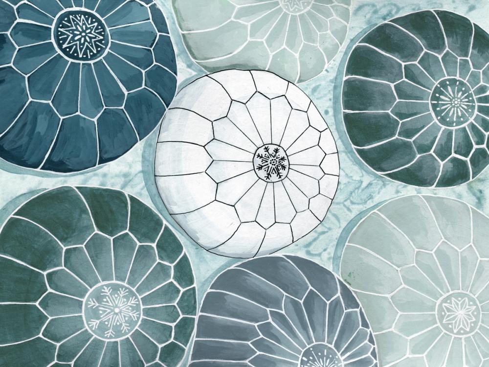 Moroccan Street Poufs