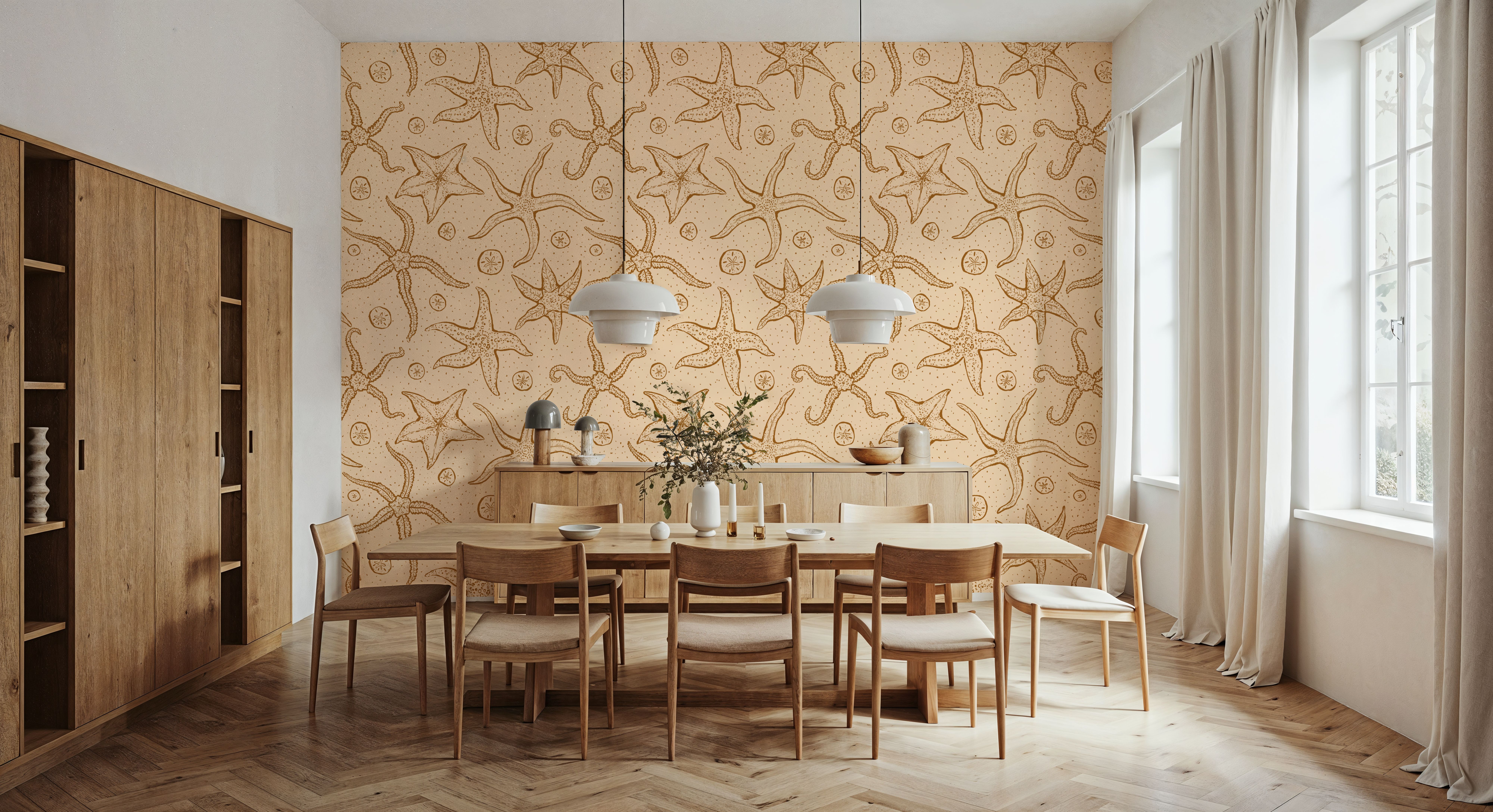 Echinoderms, Warm Beige