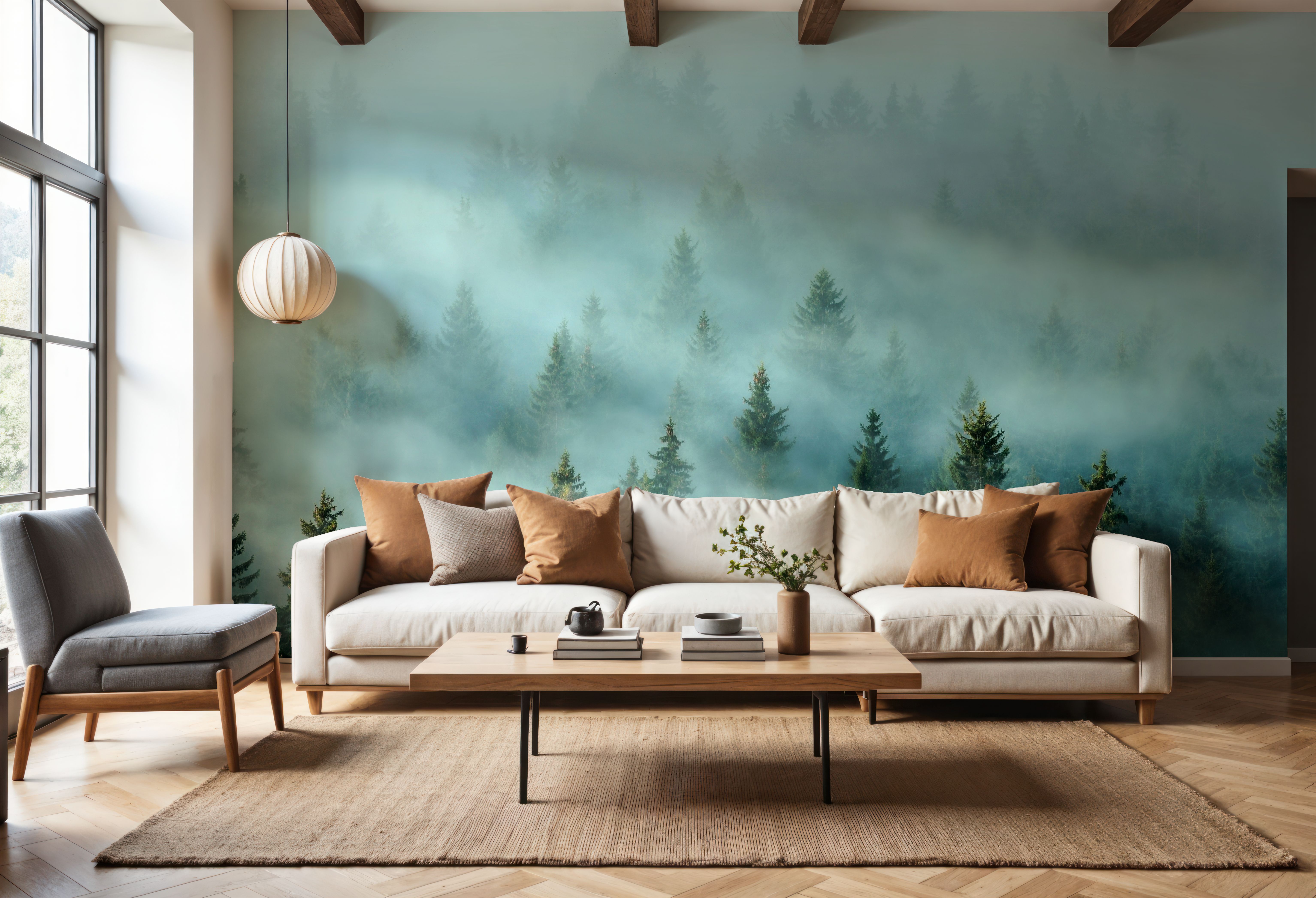 Morning Light and Fog, Wallpaper