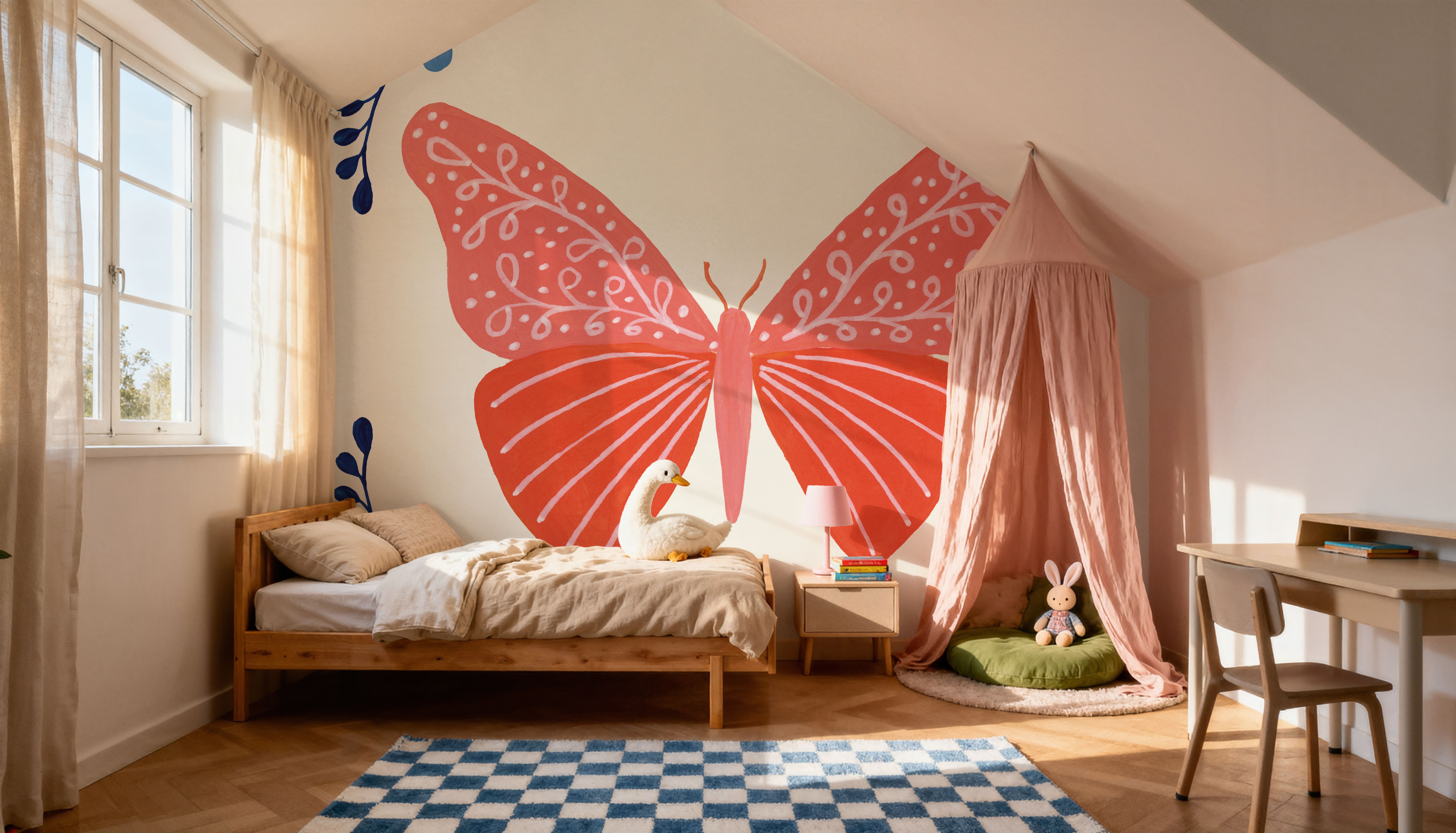 Folk Butterfly VII