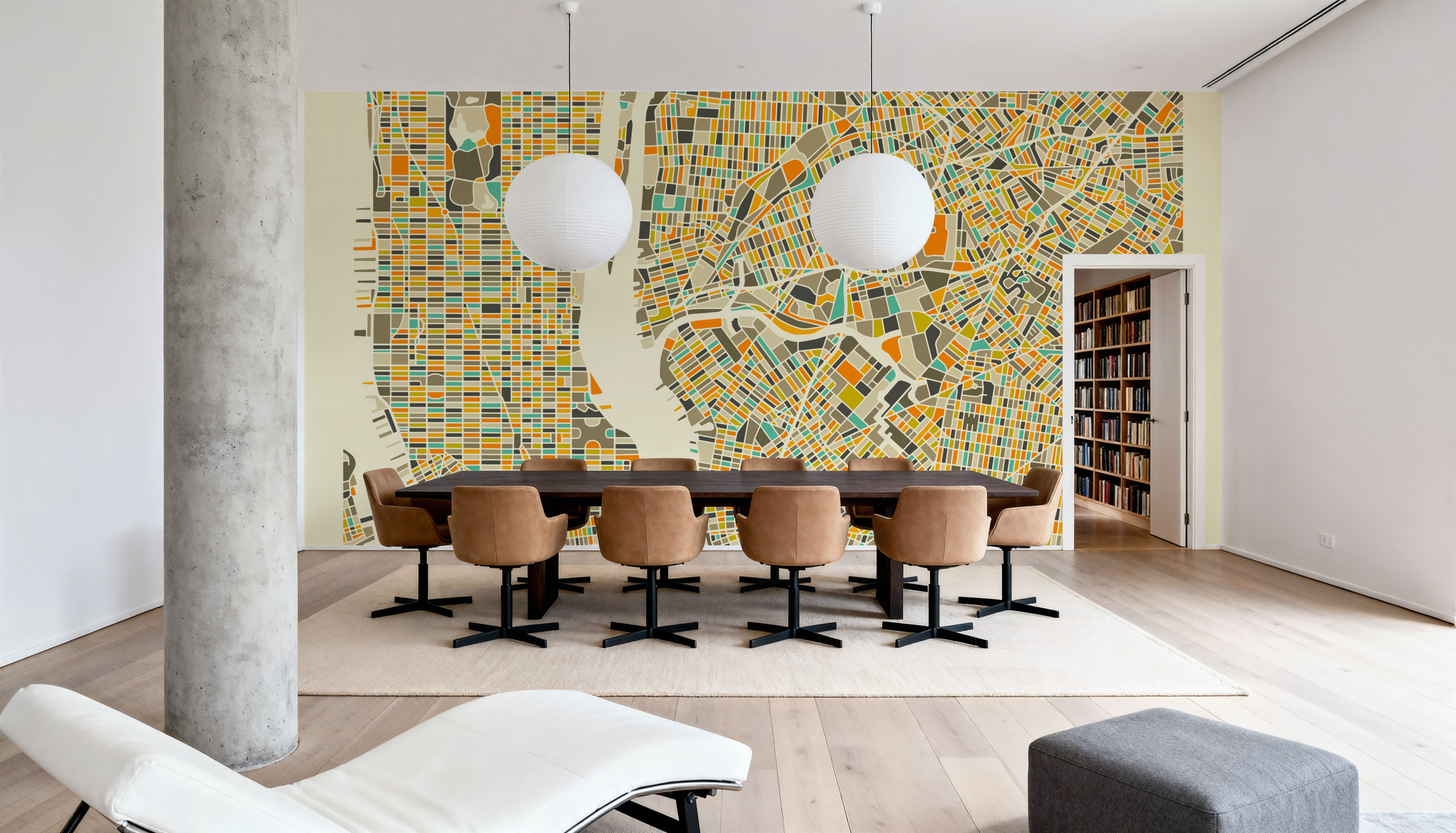 Modern New York, Wallpaper