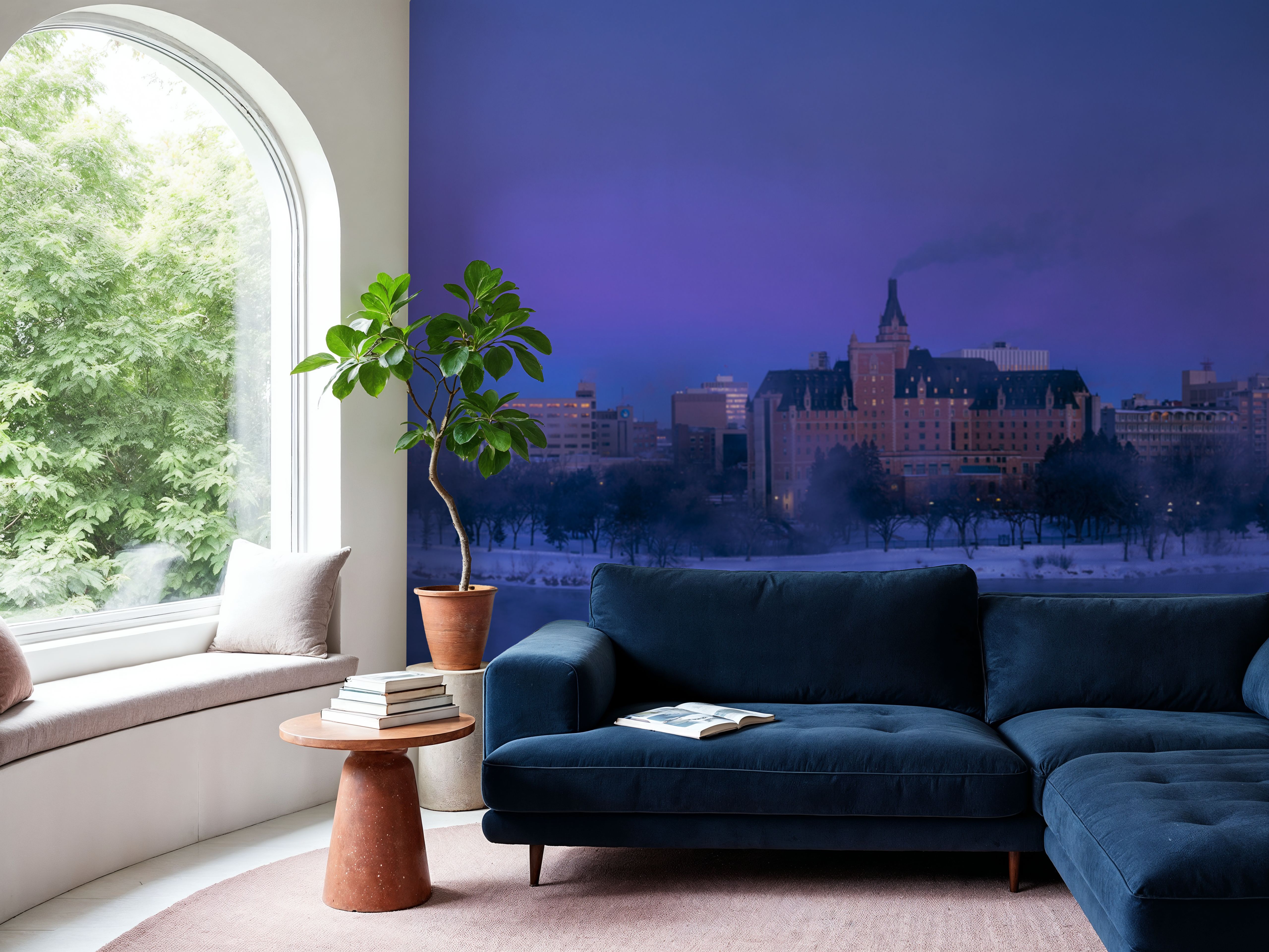 Saskatoon Skyline in Winter