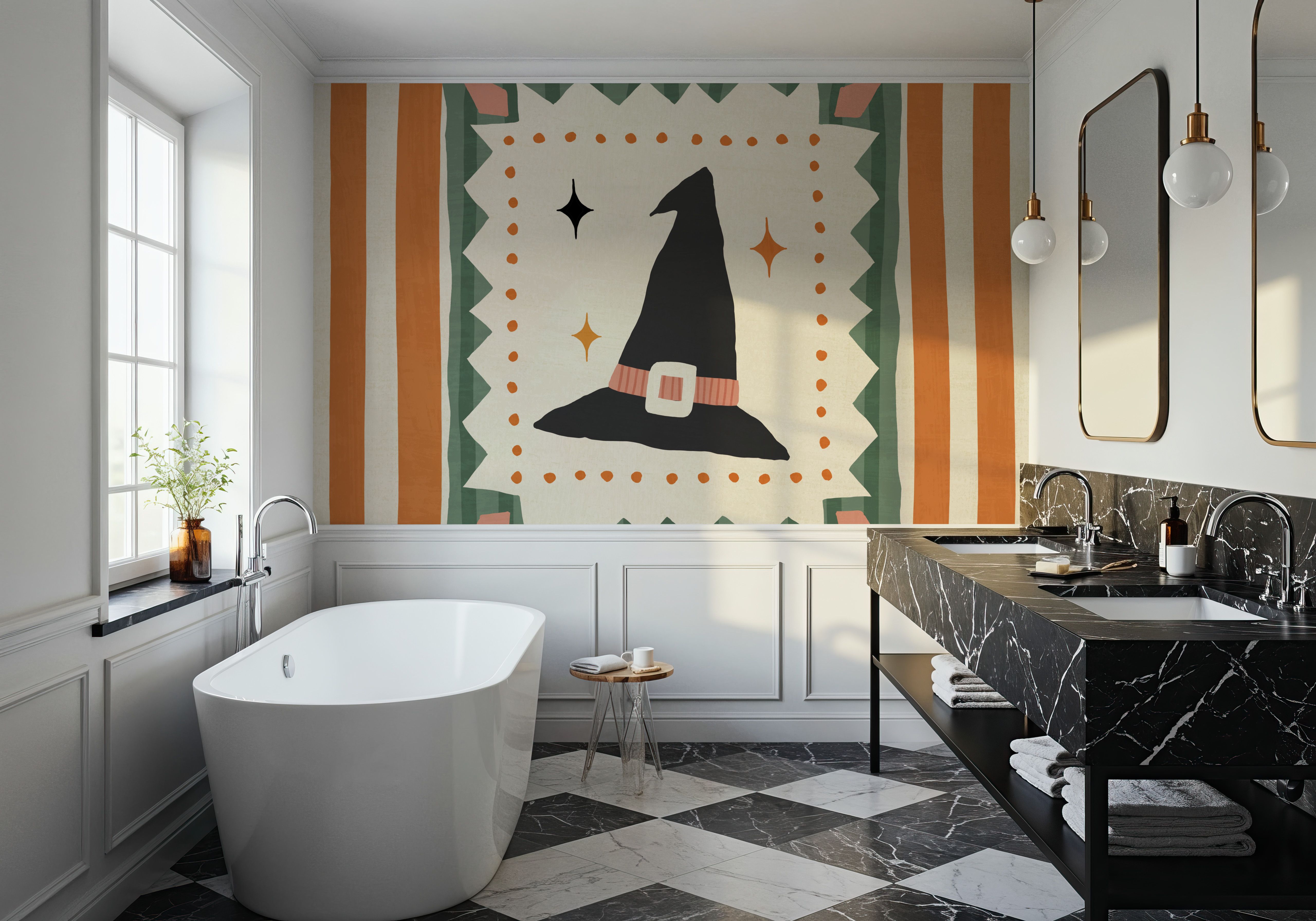 Chic or Treat IV, Papel de parede