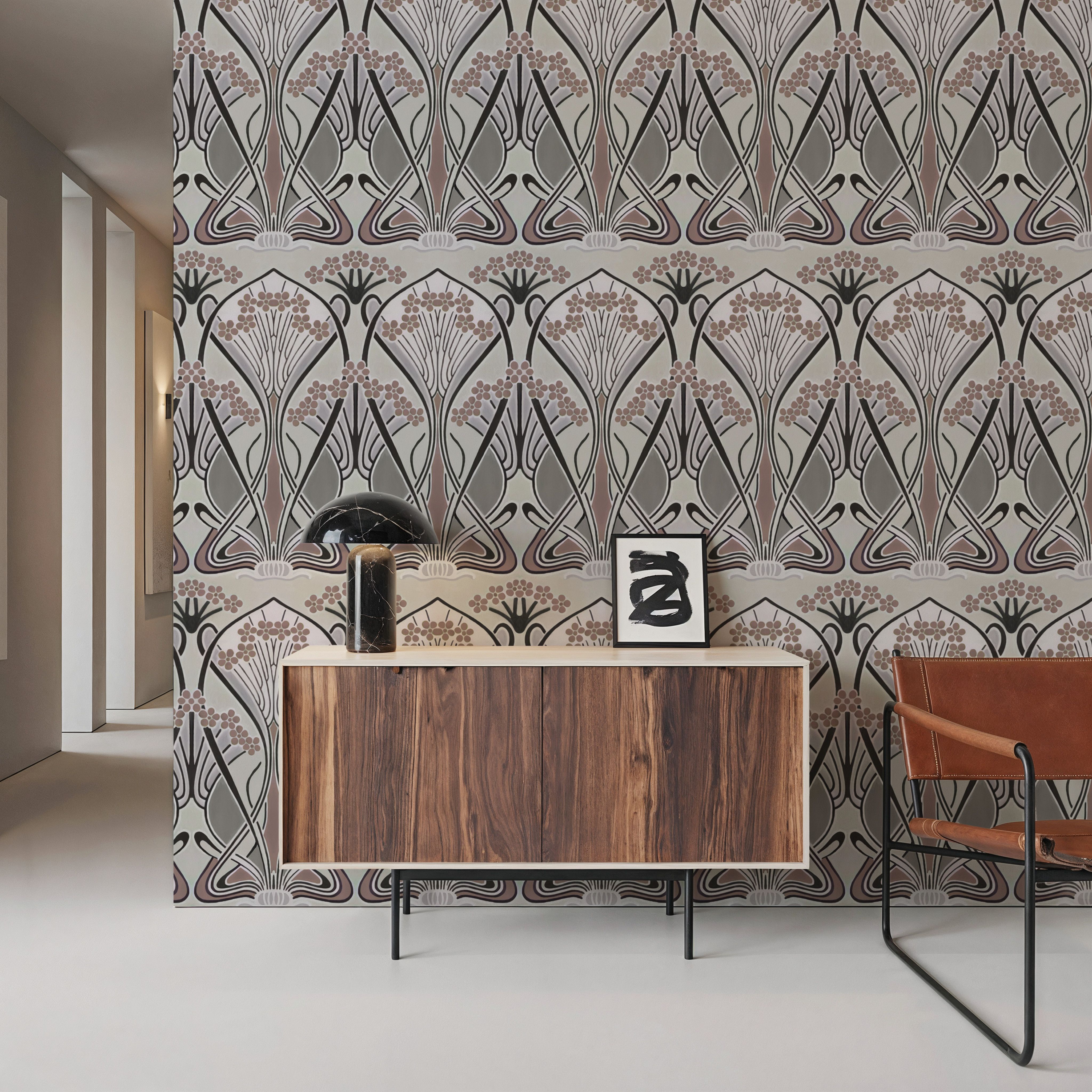 Floral Art Deco Aura, Sand