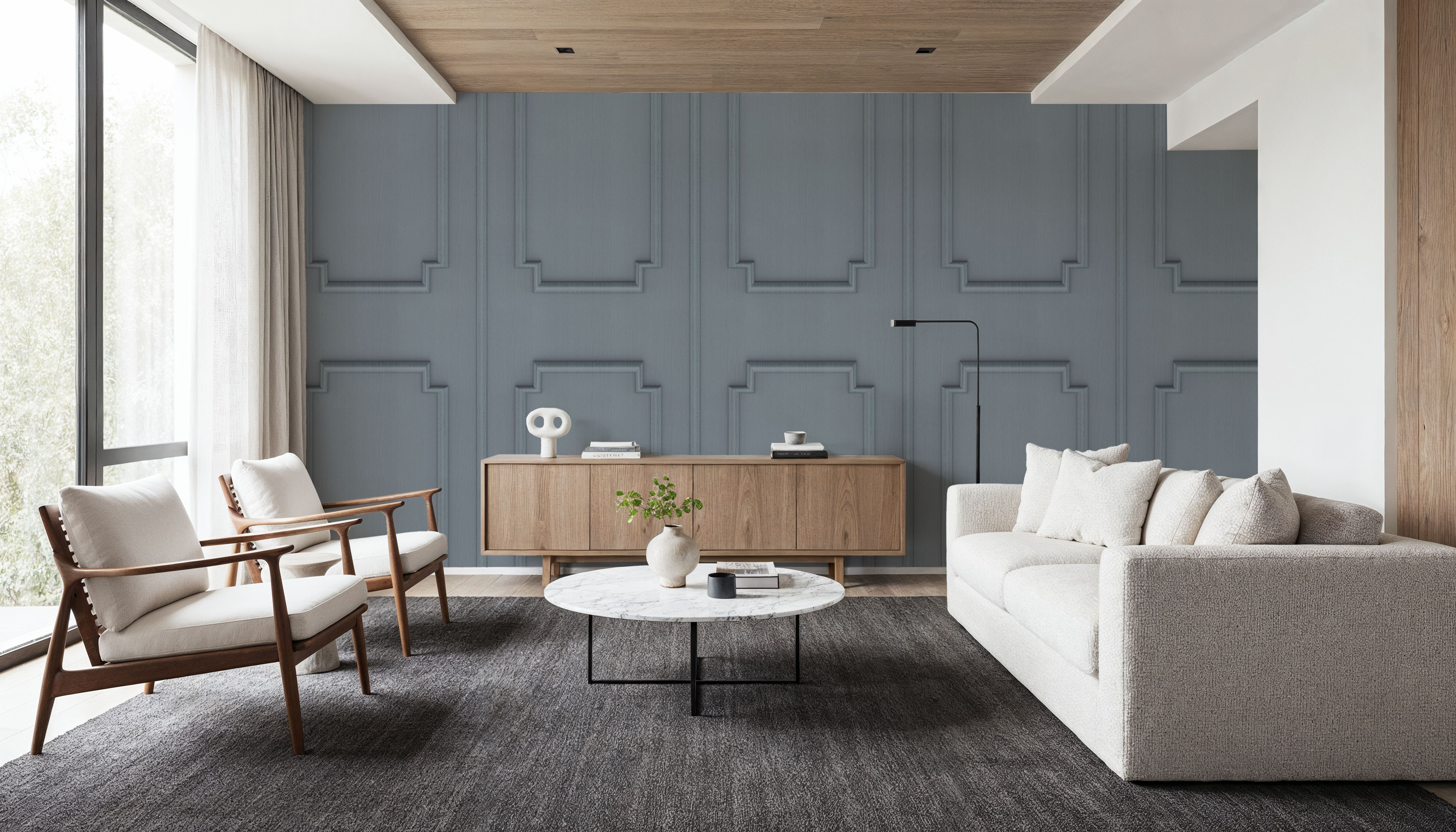 Faux Wall Panel Moulding, Stone