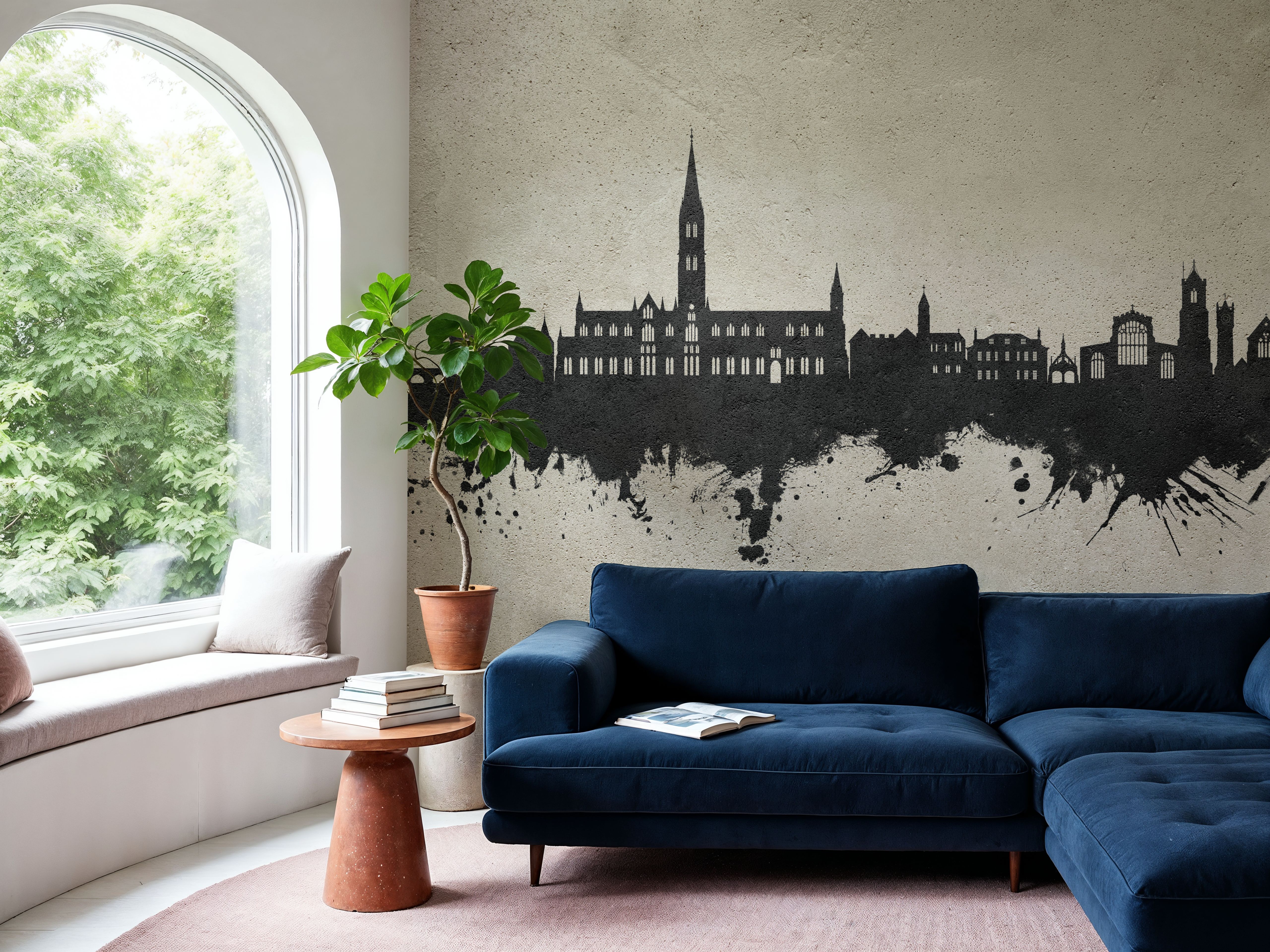 Salisbury England Skyline Concrete