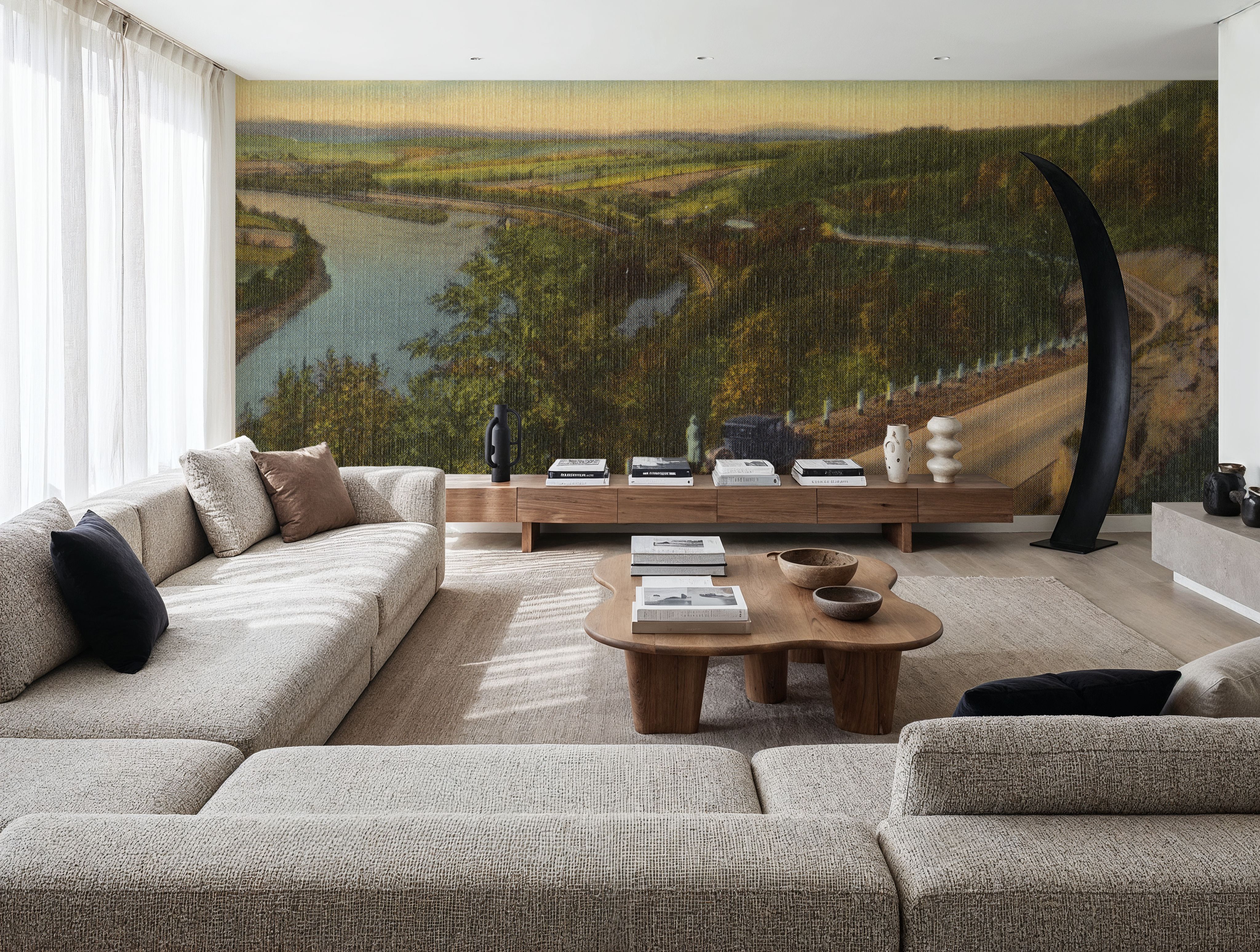 Sullivan Trail - Screenprint Postcard