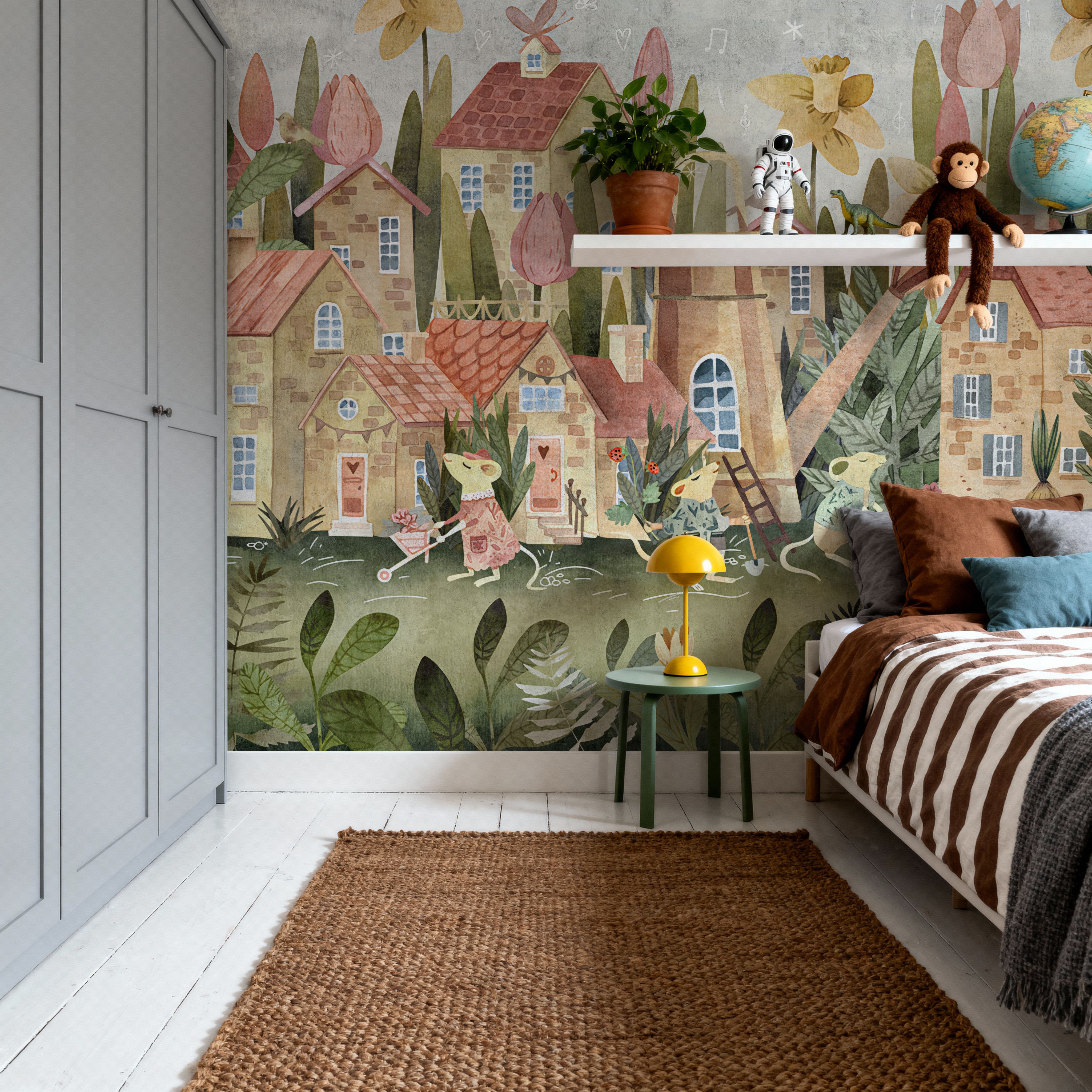 Whimsical Mouse Friends