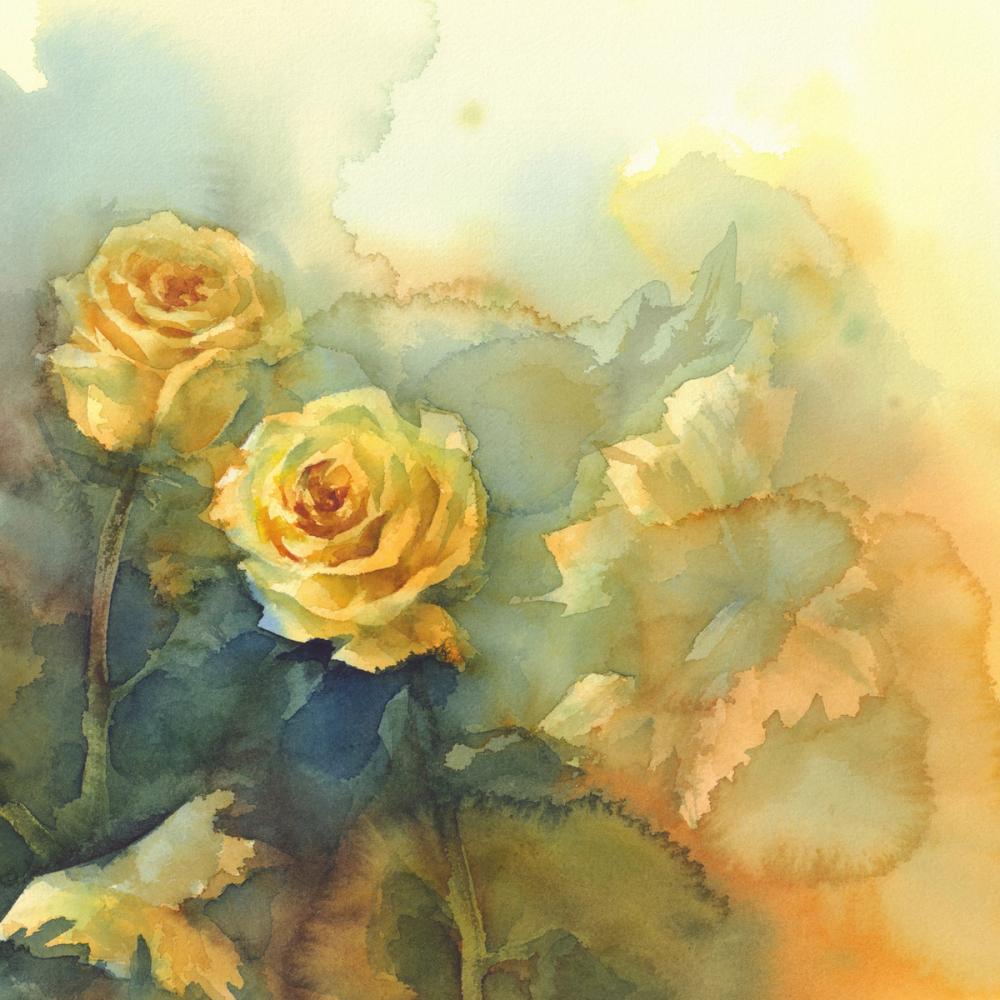 Golden Rose Reverie