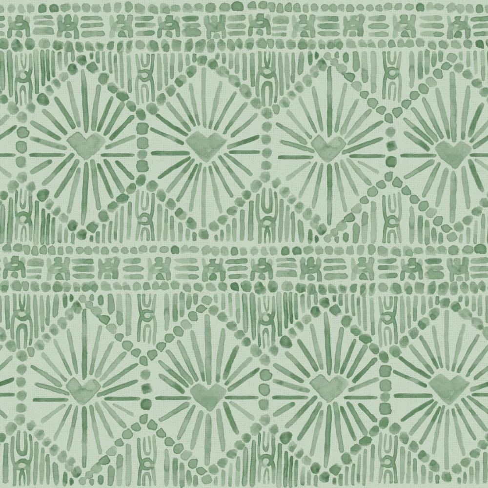 Paradise Fountain Green on Green