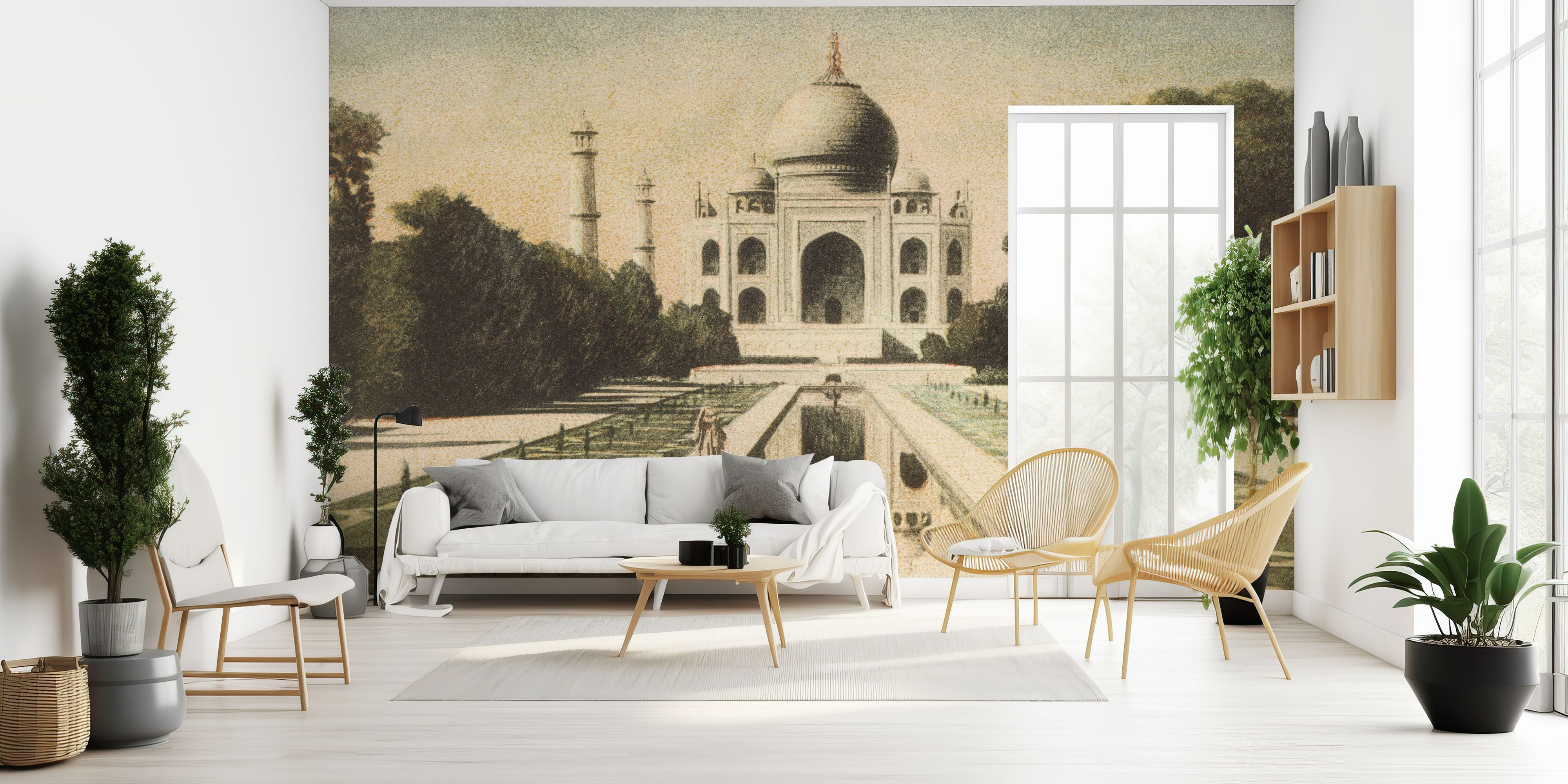 Wall Mural Photo Wallpaper Taj Mahal | Order online now!