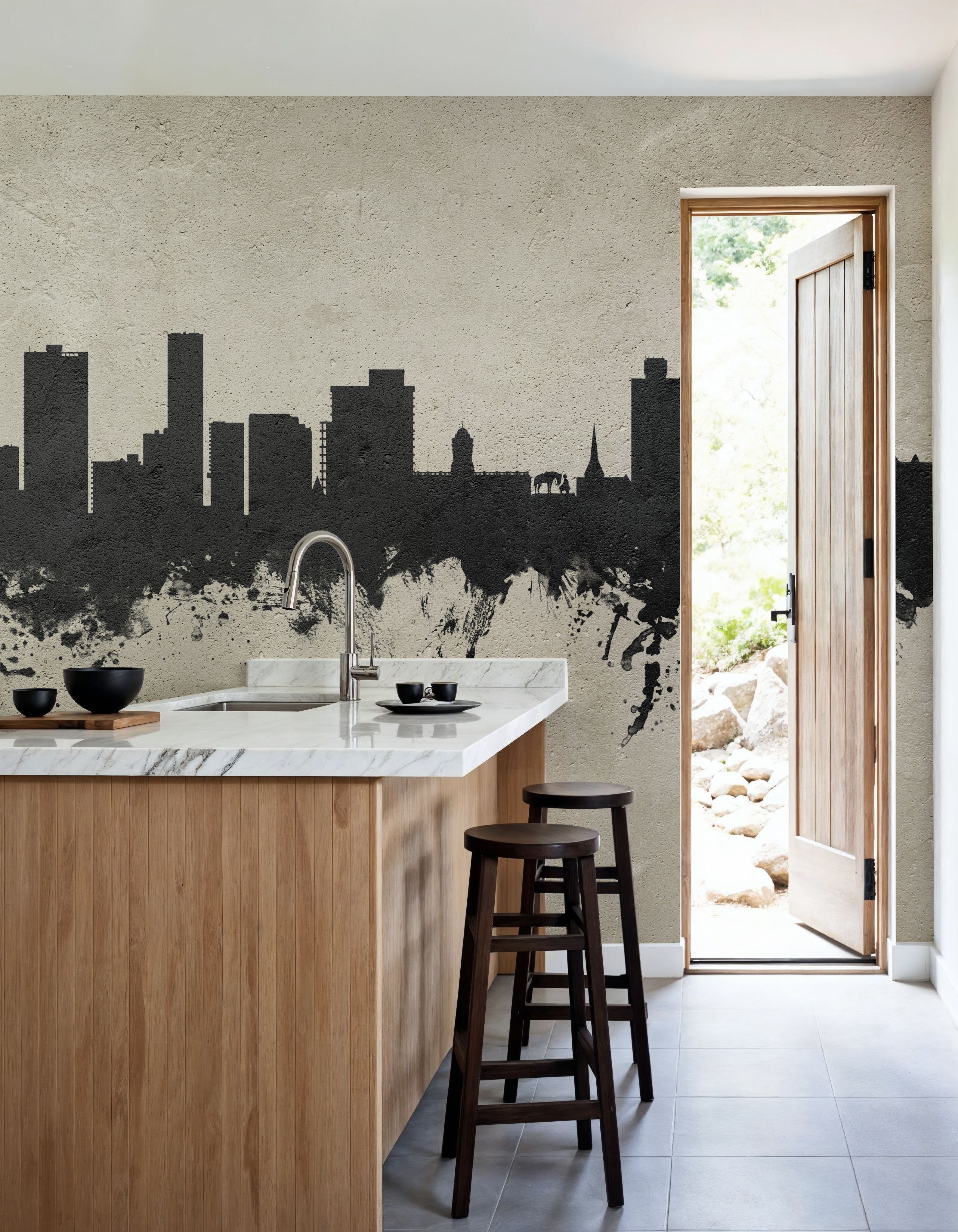 Port Elizabeth South Africa Skyline Concrete