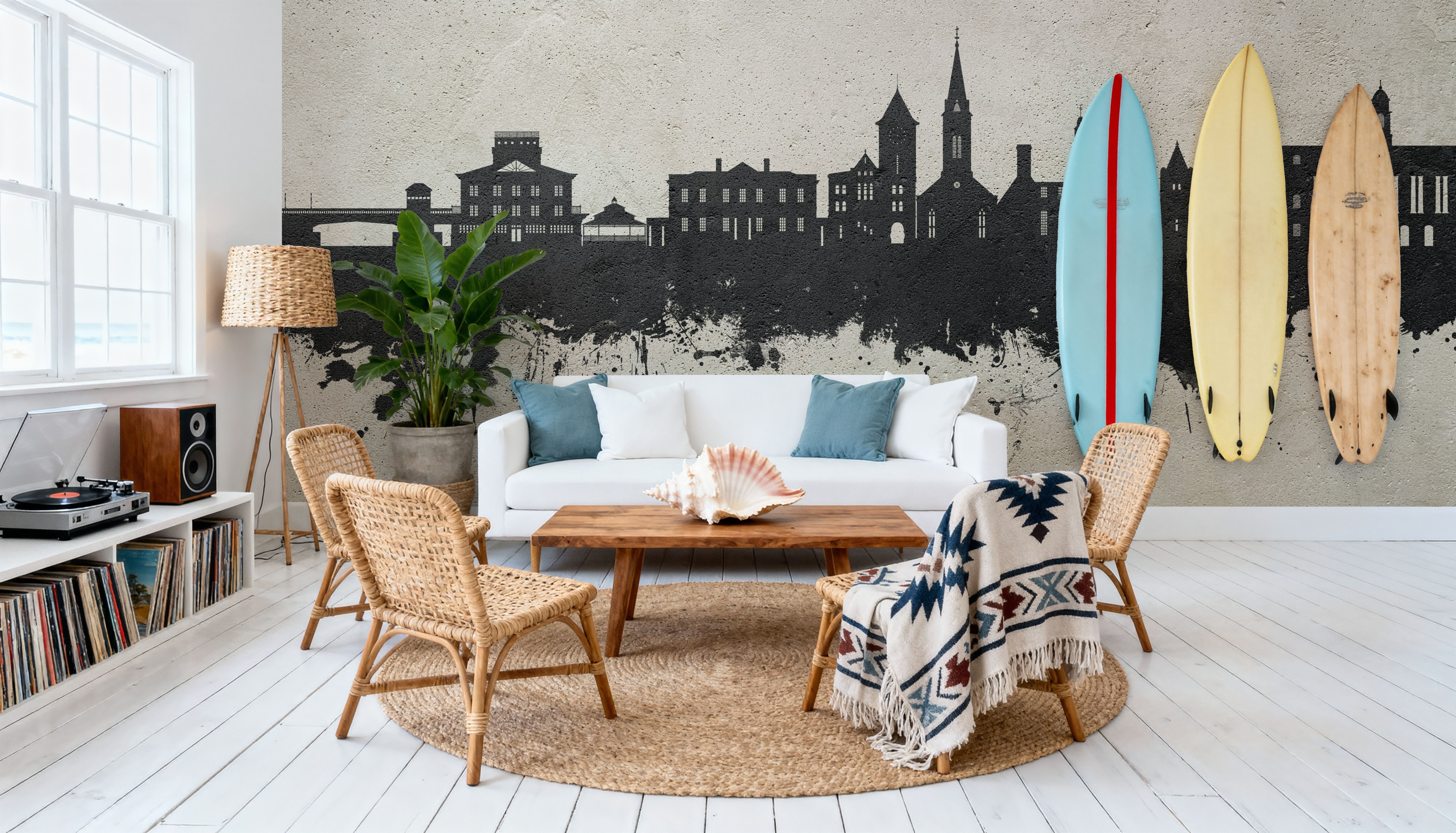 New Bern North Carolina Skyline Concrete