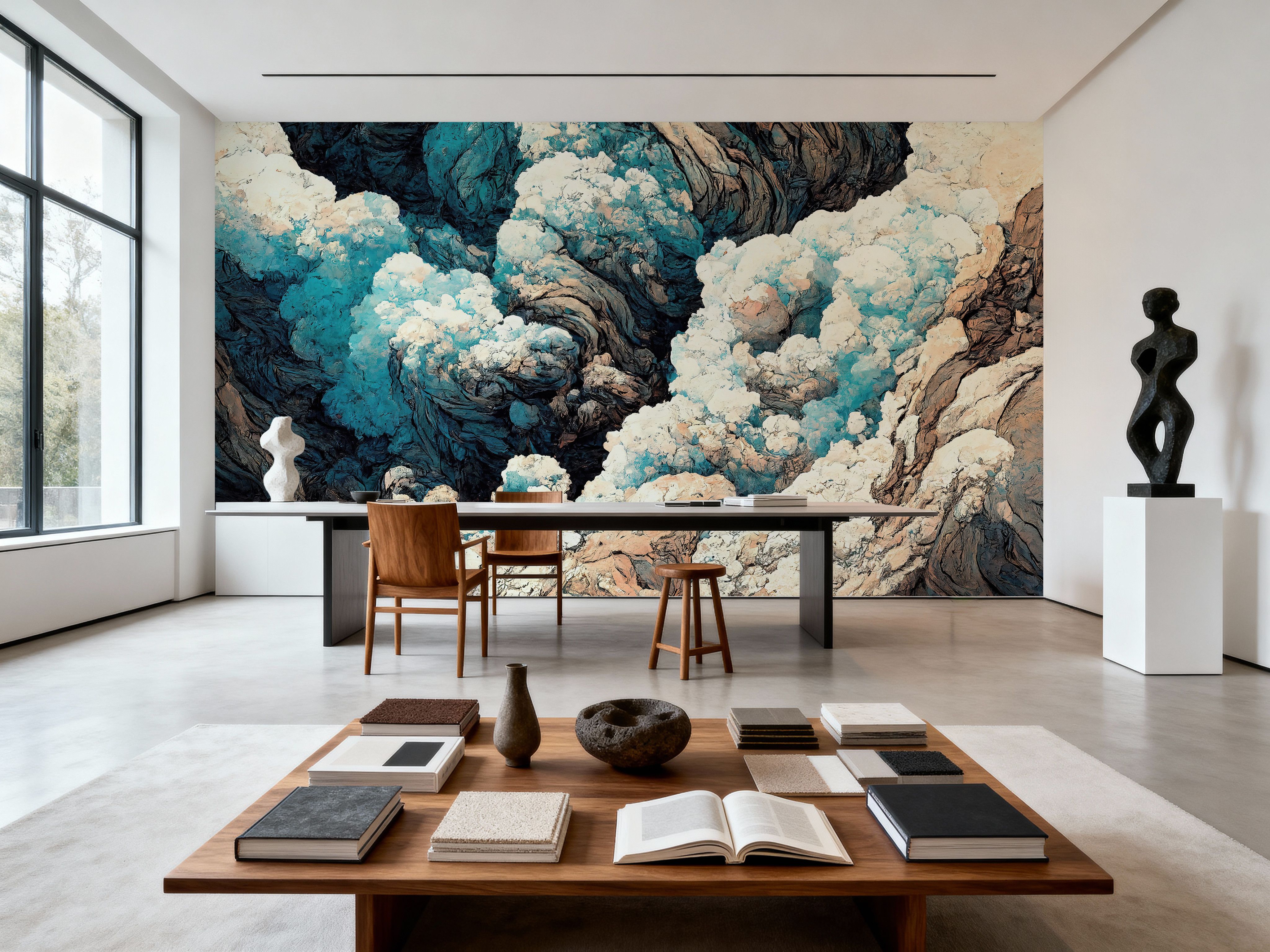 Clouds And Waves