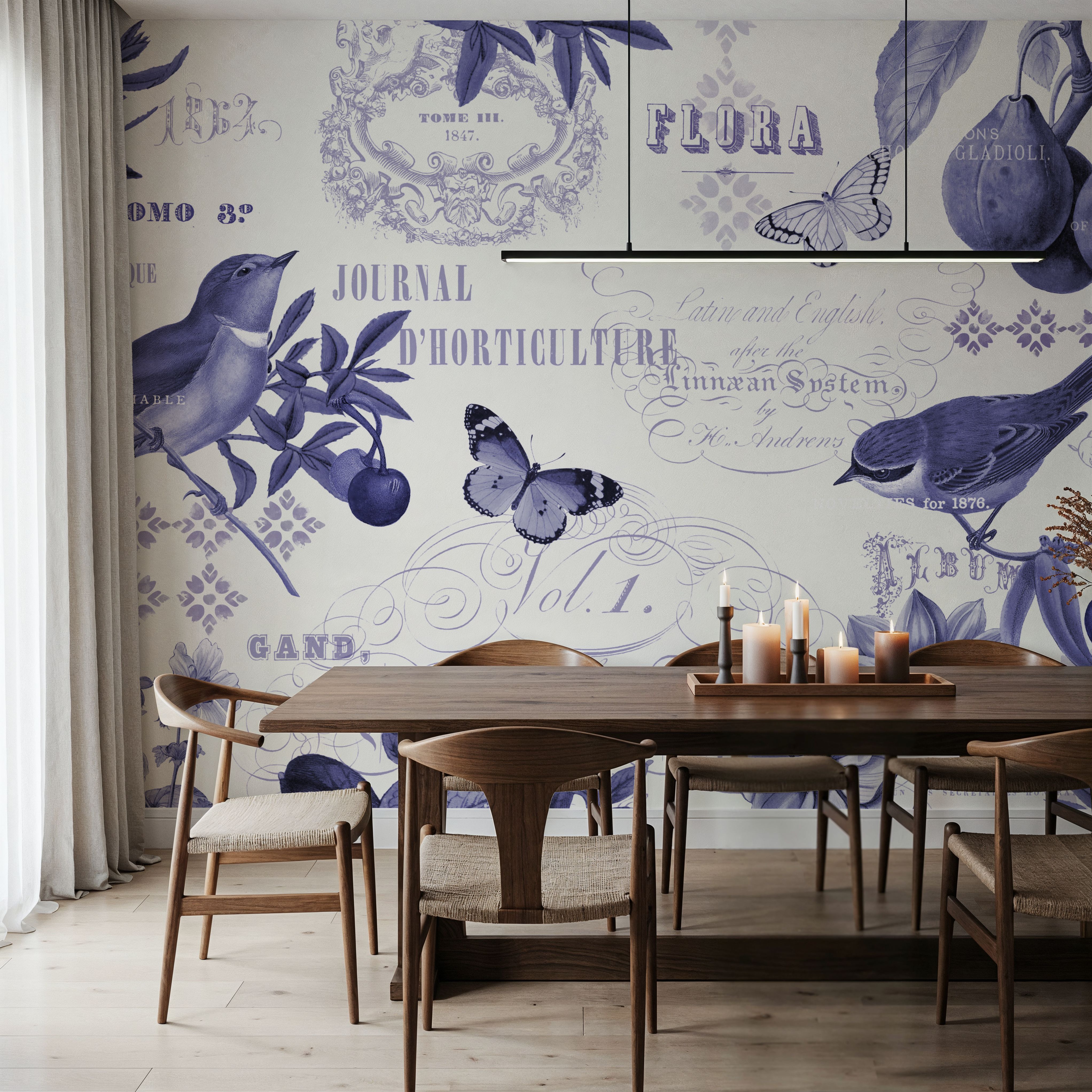 Botanical Blue I