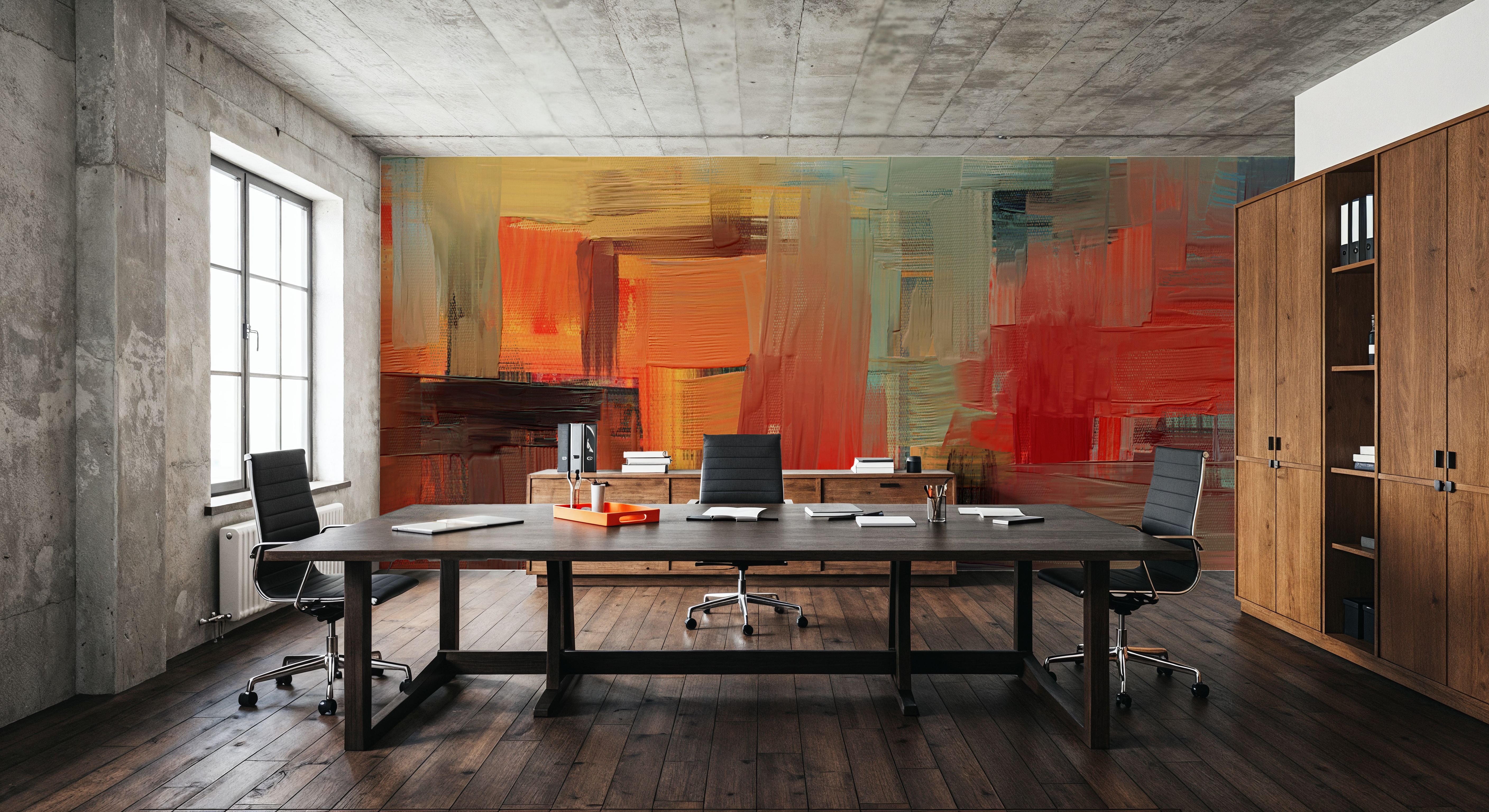 Sense Of The City, Yellow And Orange