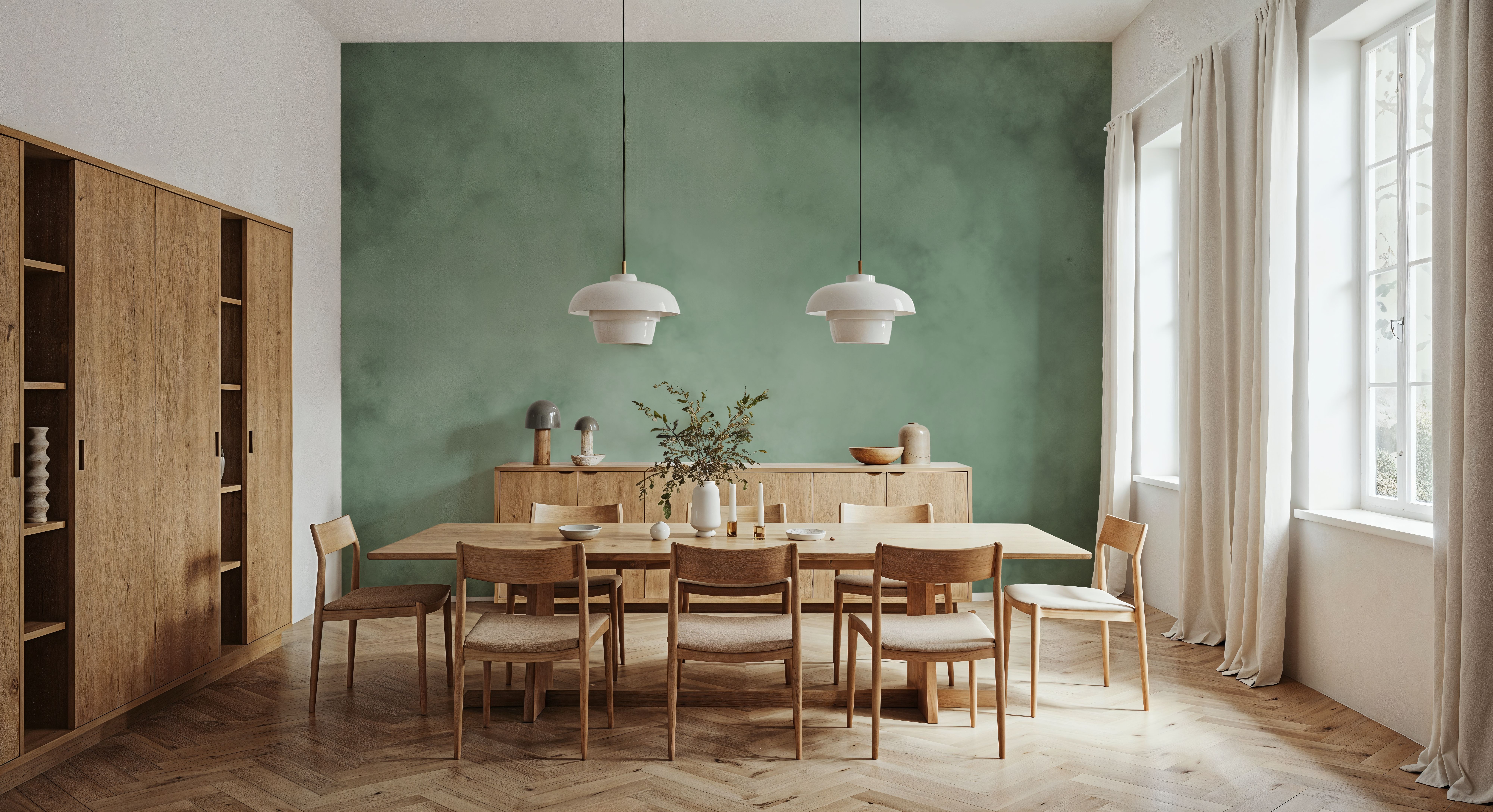 Soft Fog, Moss Green