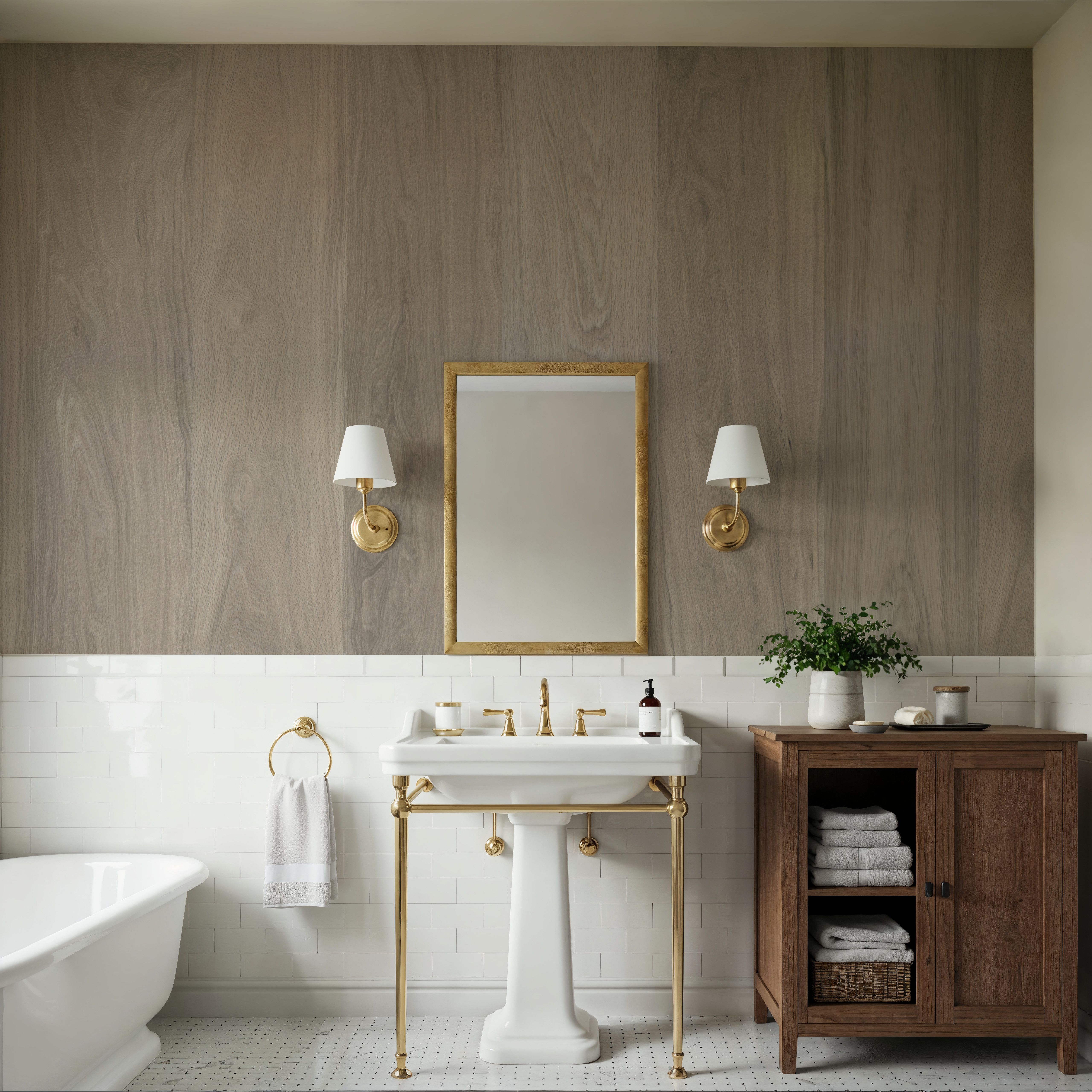 Grain Clad, White Wash