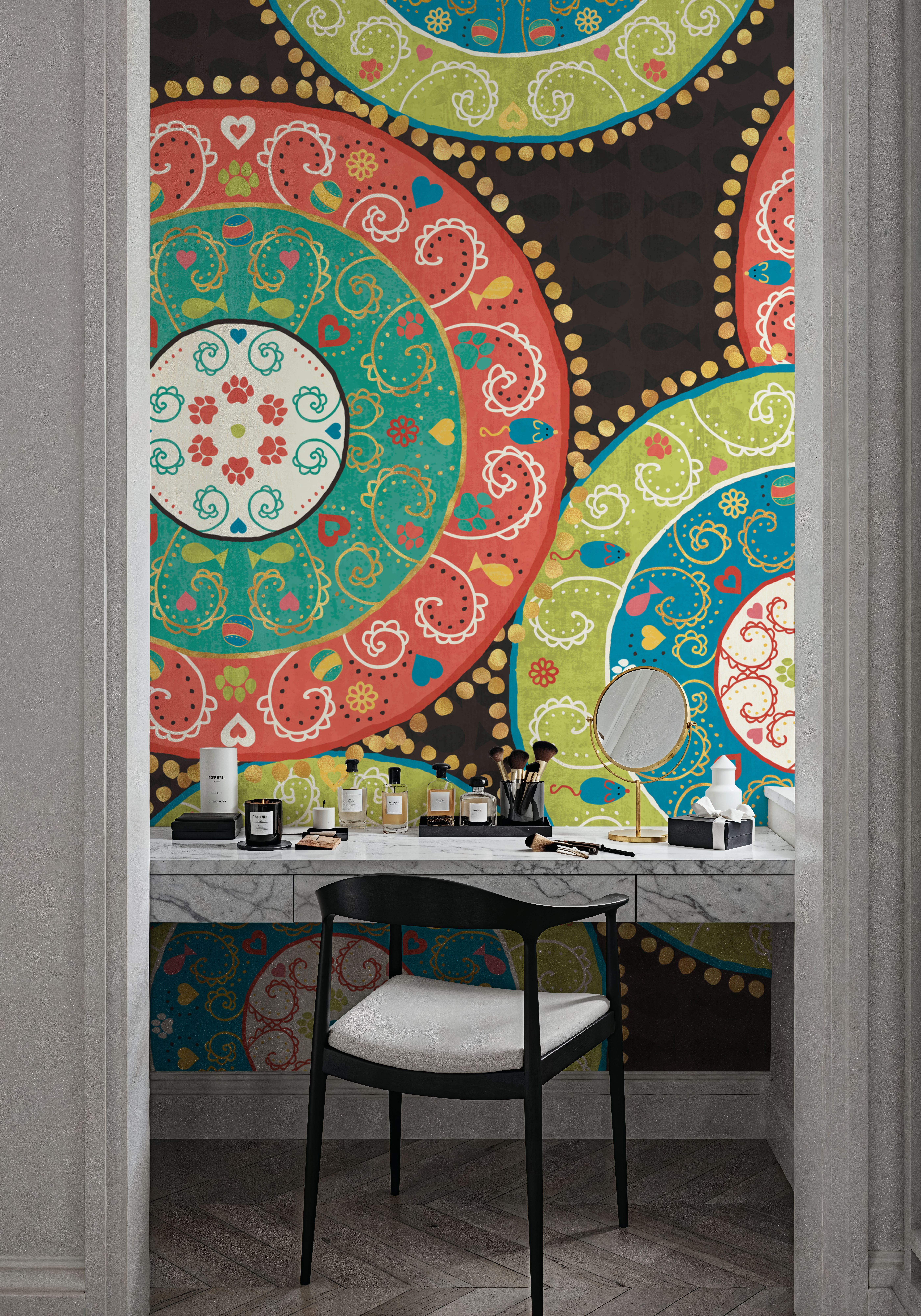 Otomi Cats VI Dark