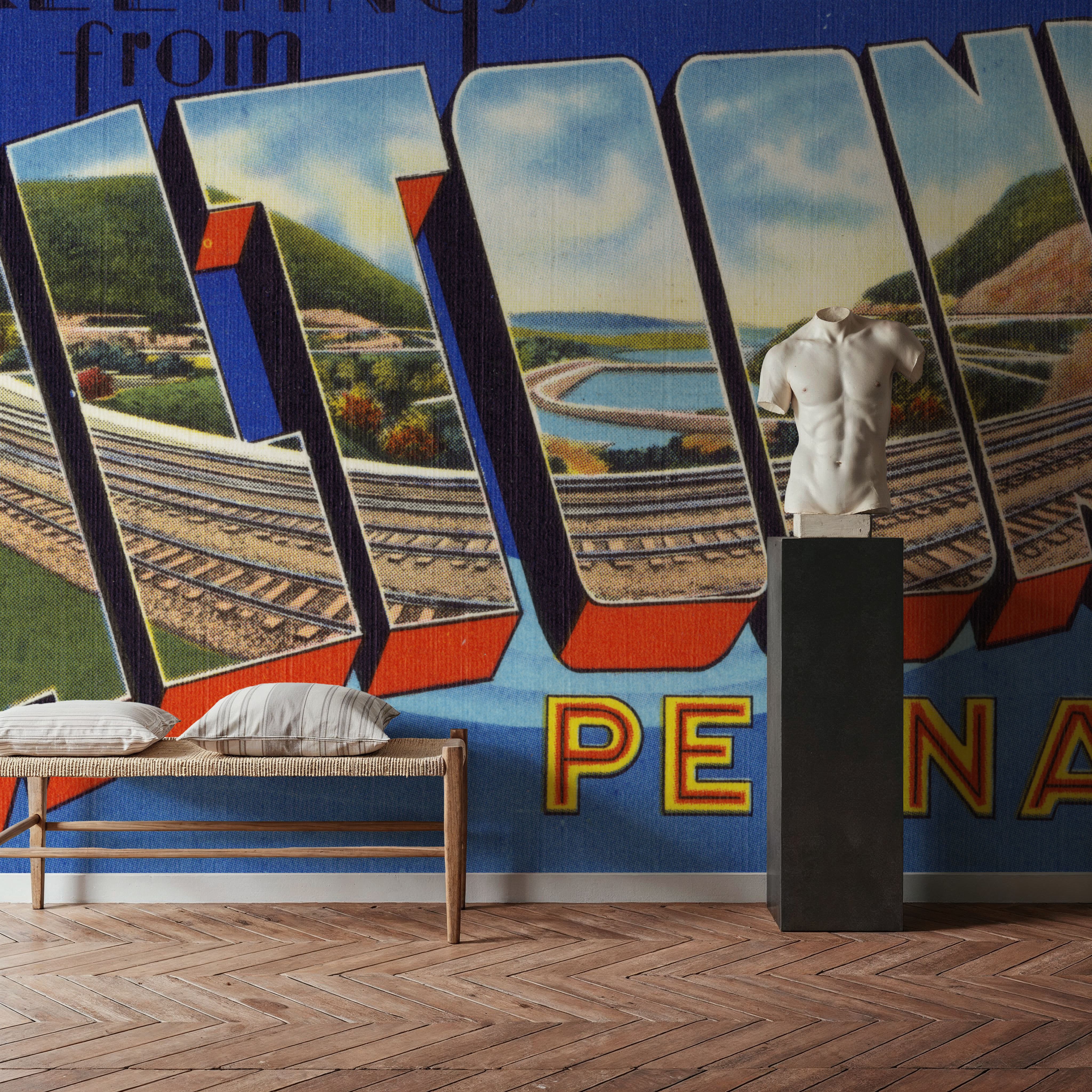 Greetings from Altoona - Screenprint Postcard