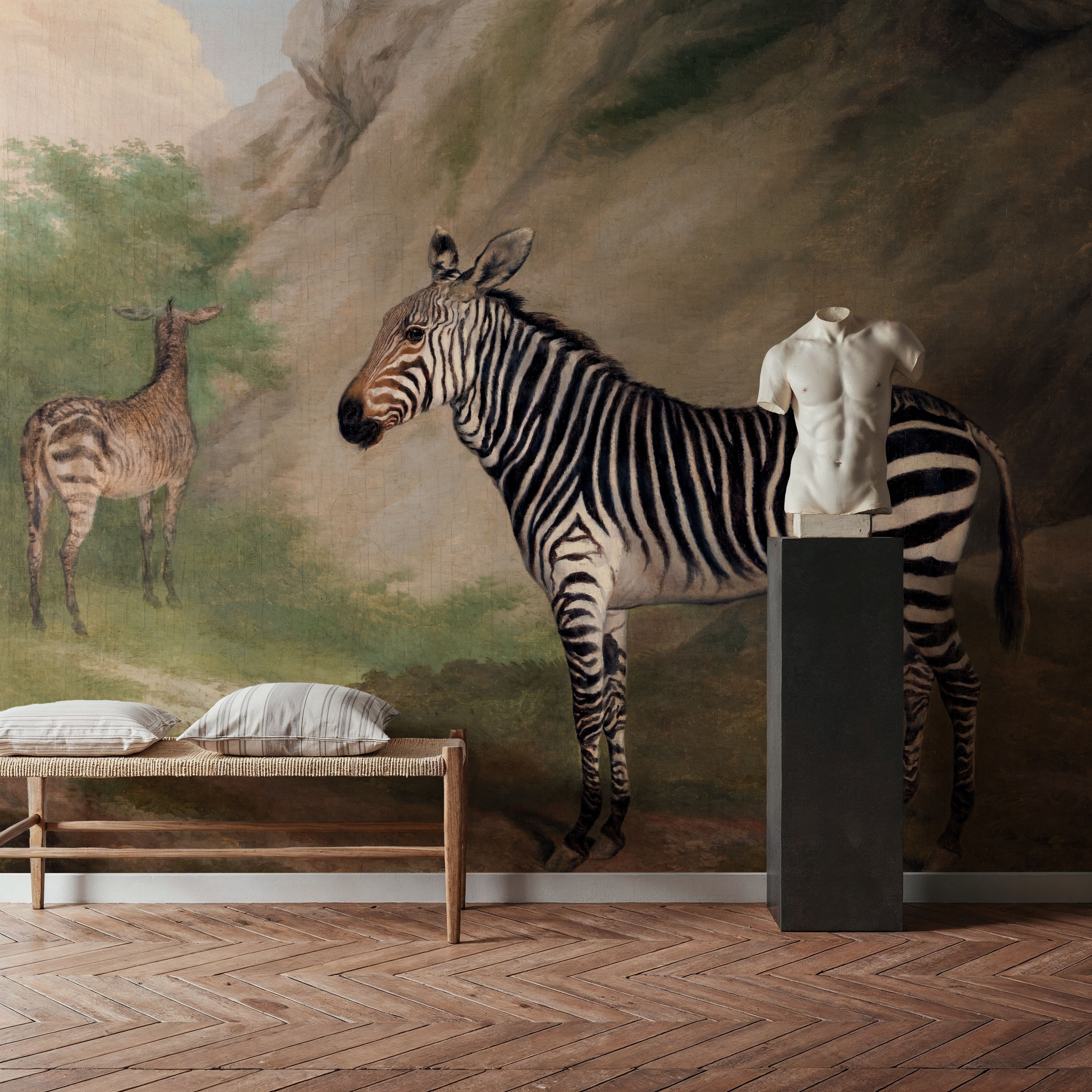 Antique Zebras