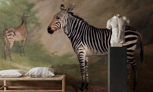 Antique Zebras