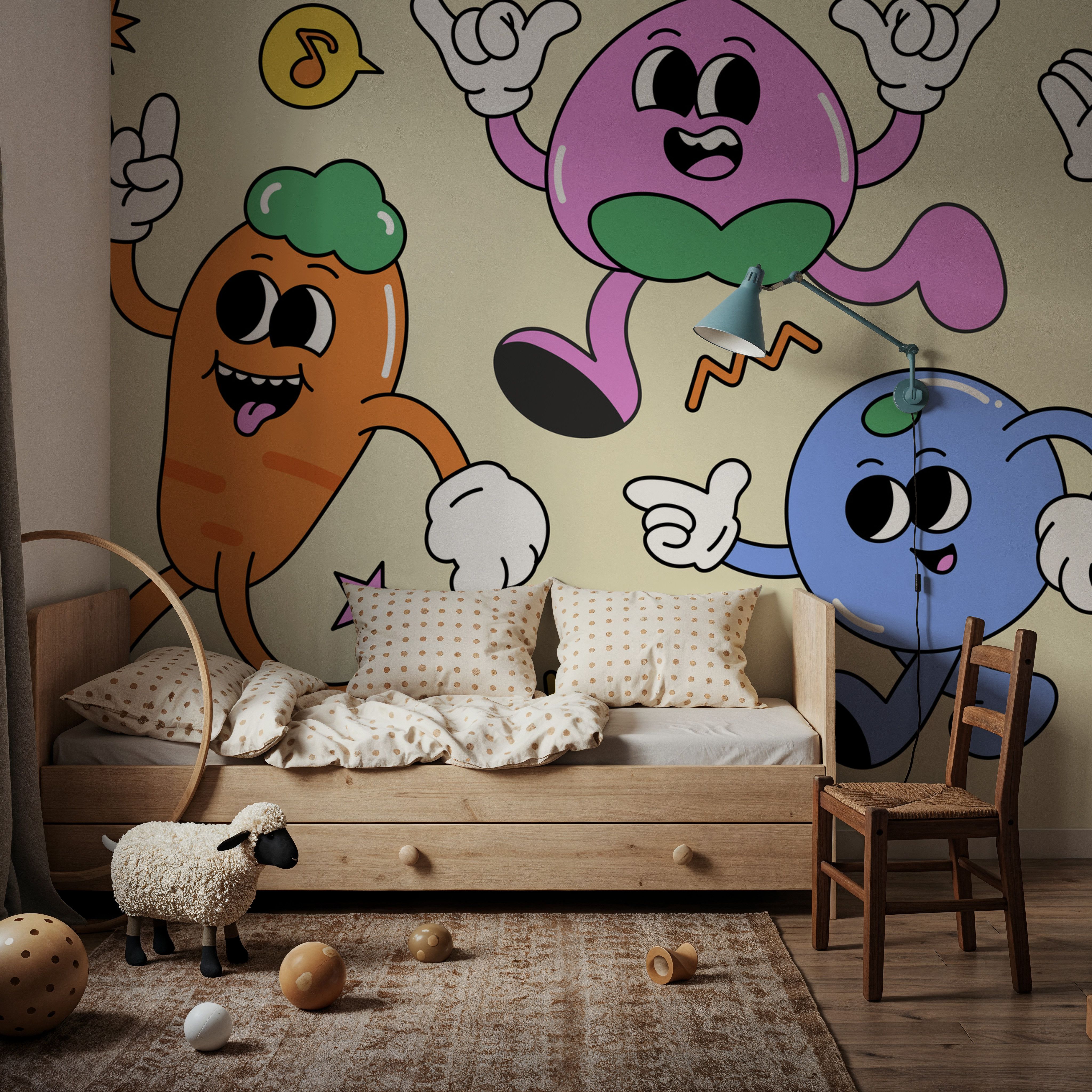 Stoked Retro Gumball Characters