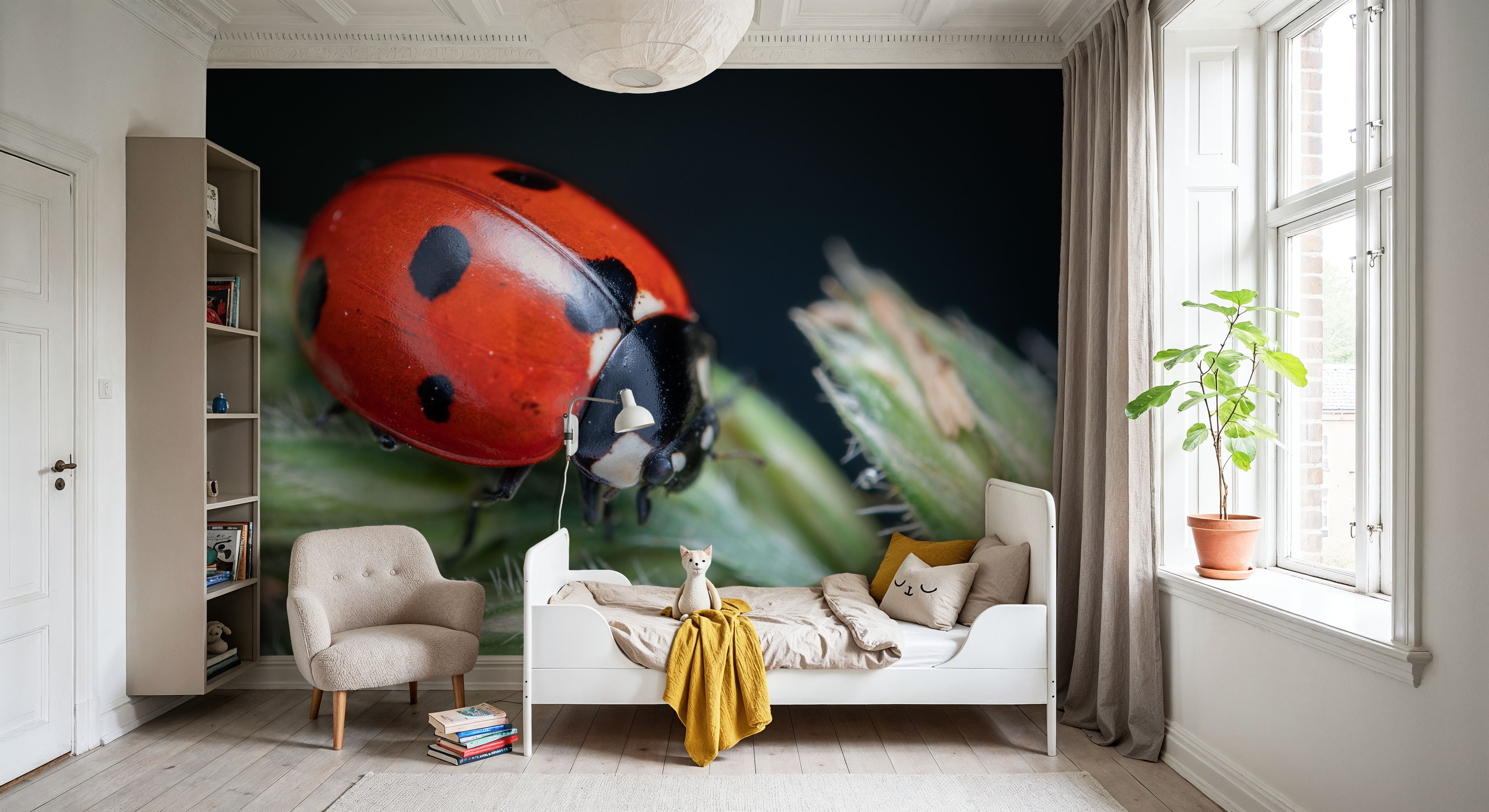 Ladybug Walk, Wallpaper