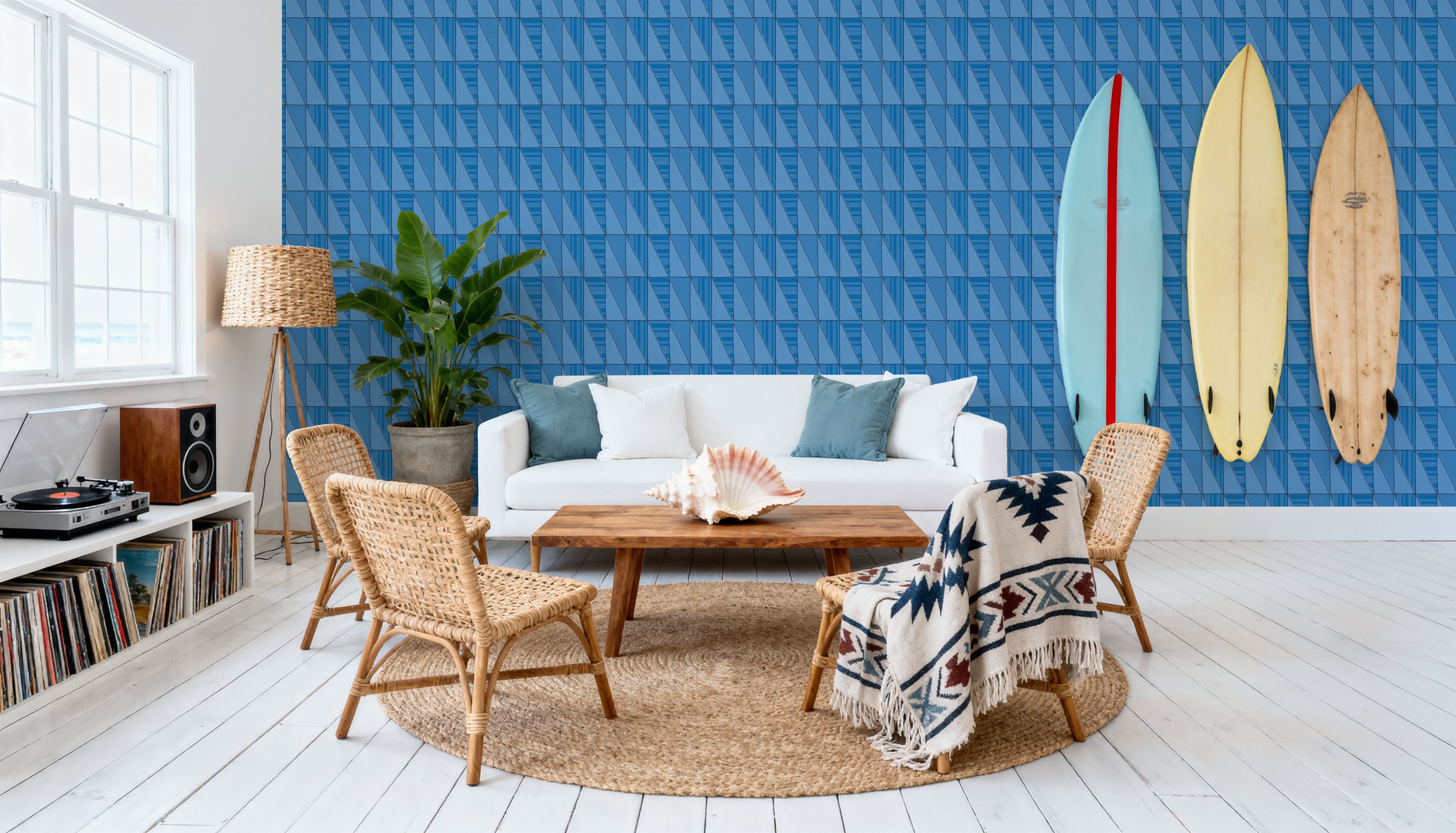 Seafood Shanty Baby Blue III