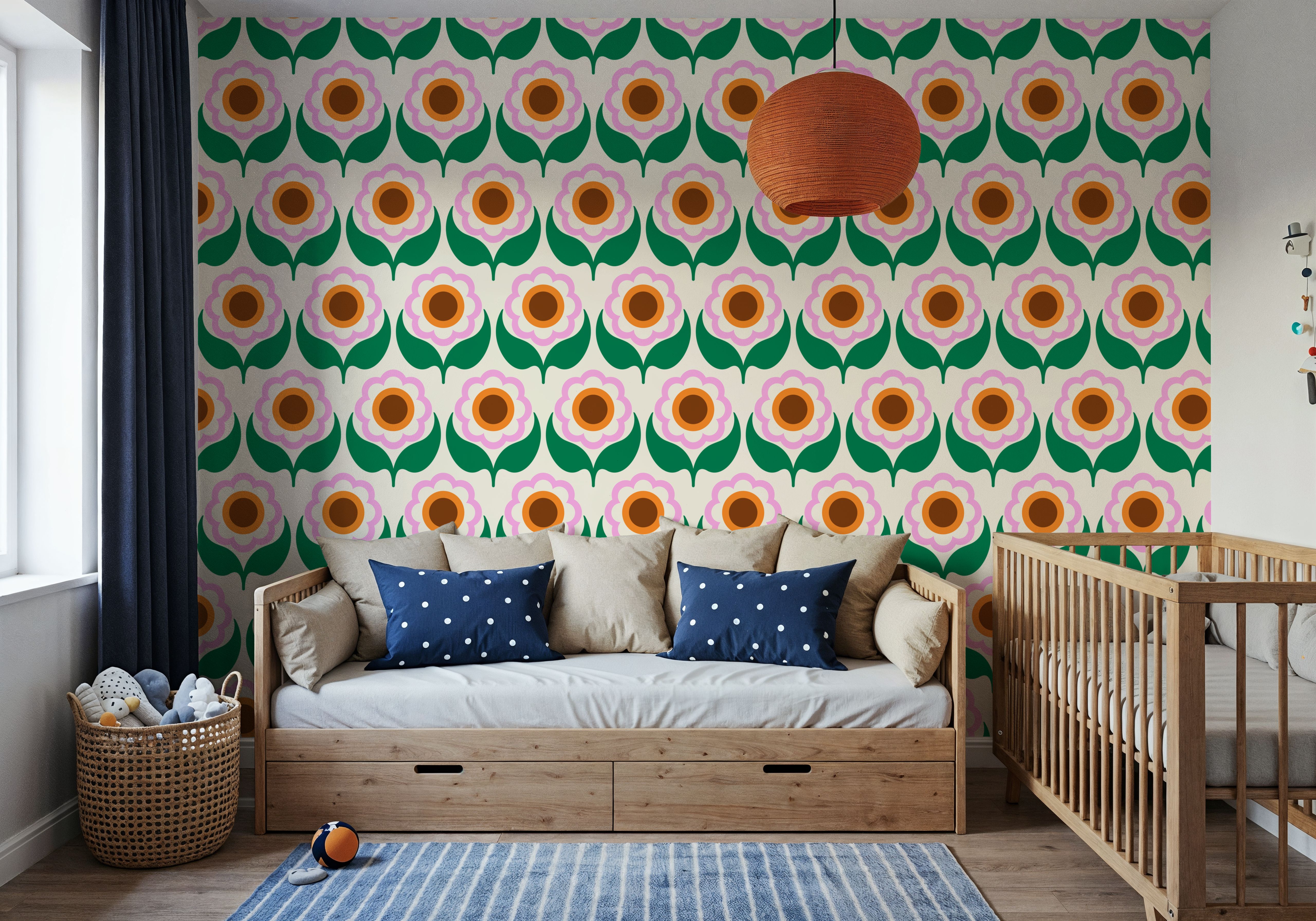 70's Fun Flowers, Spring