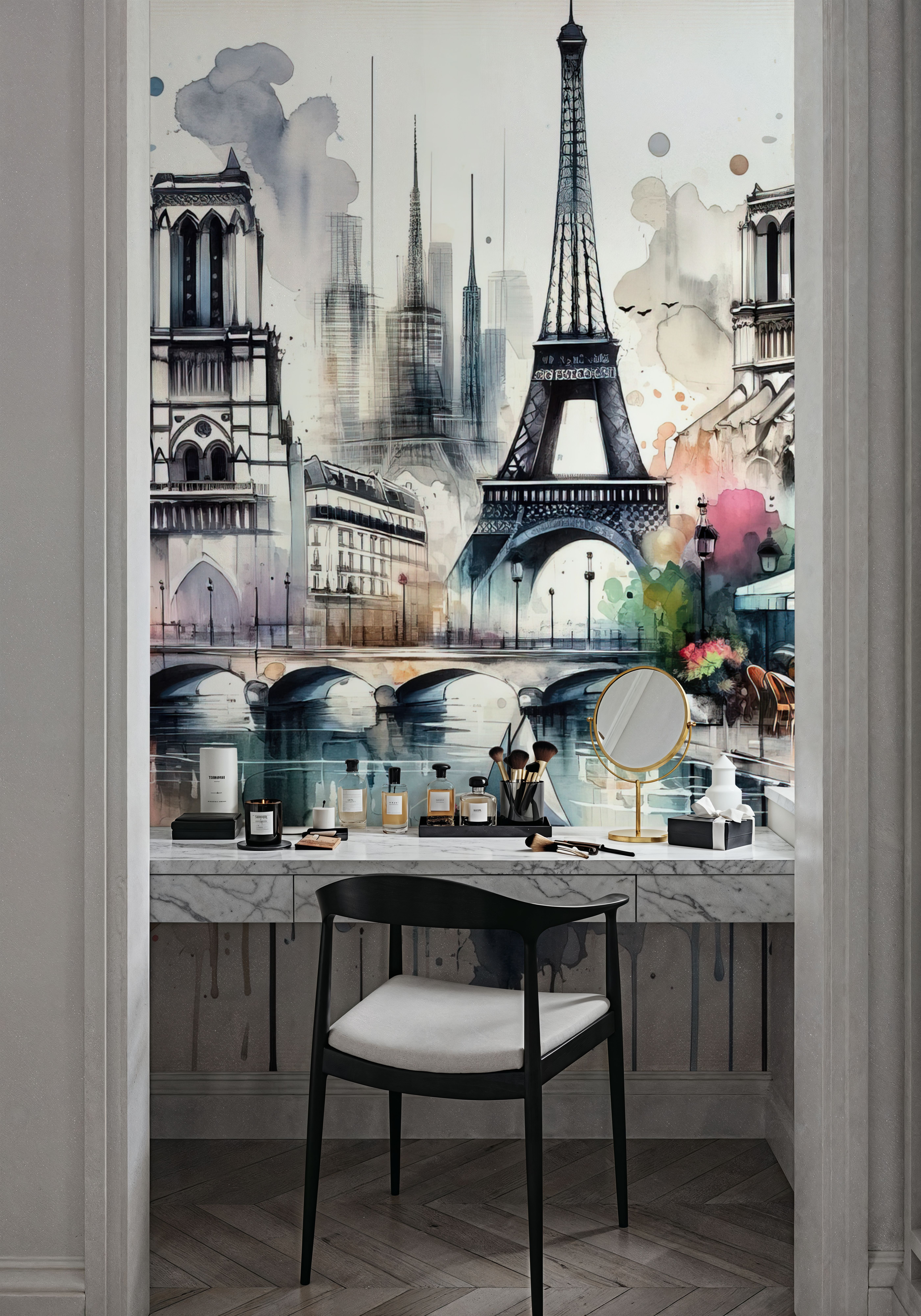 Watercolor Paris