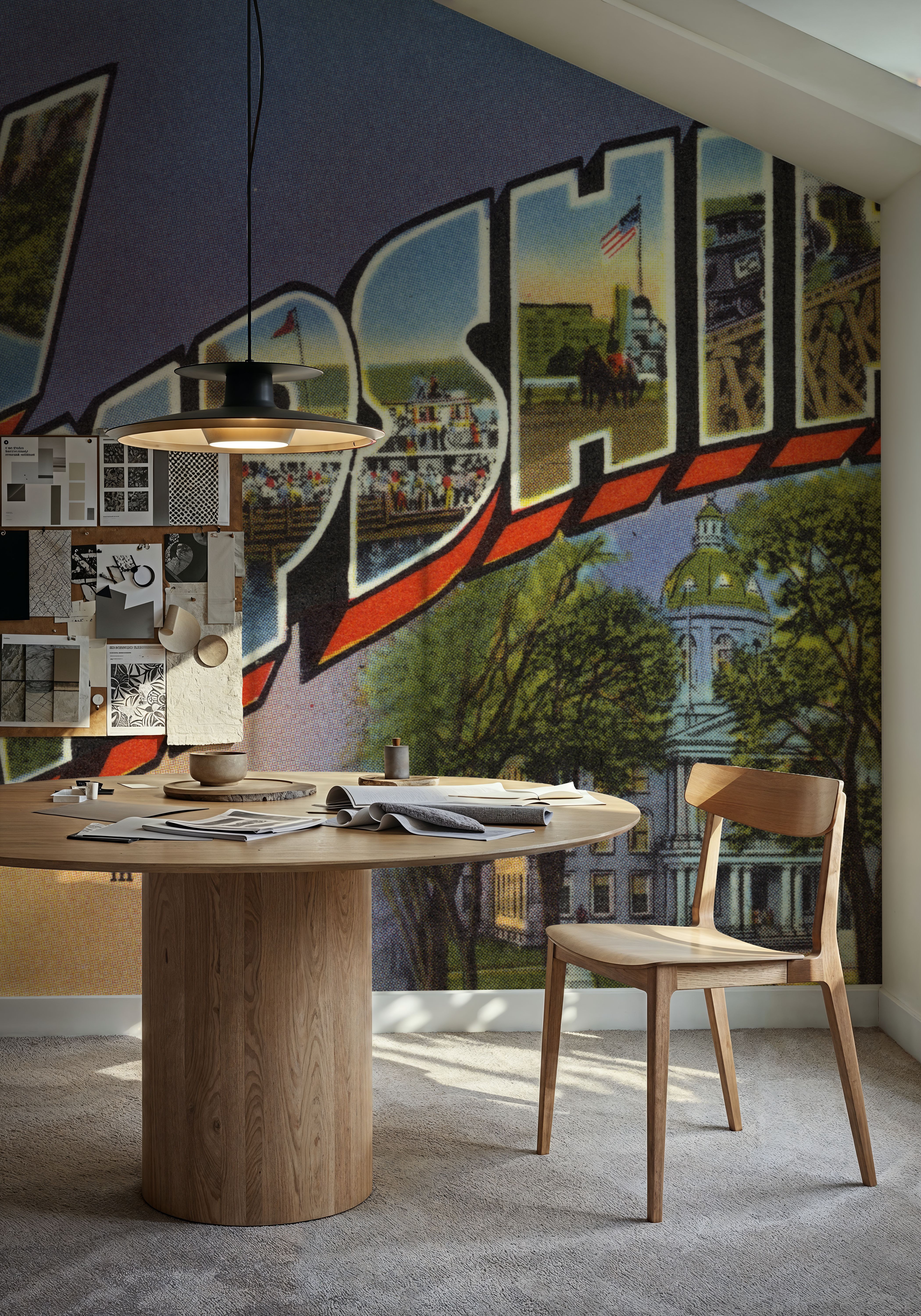 Greetings from New Hampshire - Screenprint Postcard