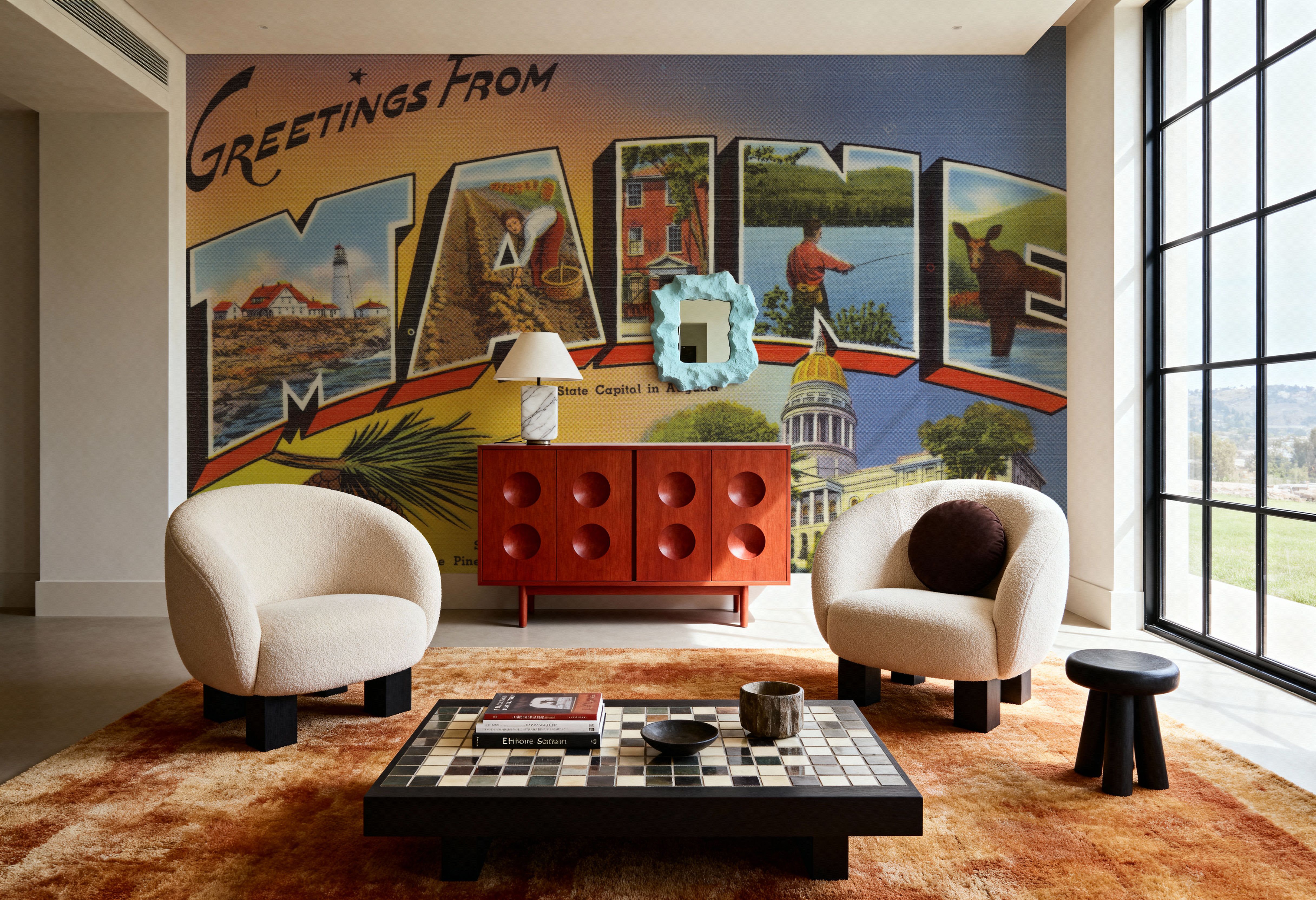 Greetings from the Pine State - Screenprint Postcard