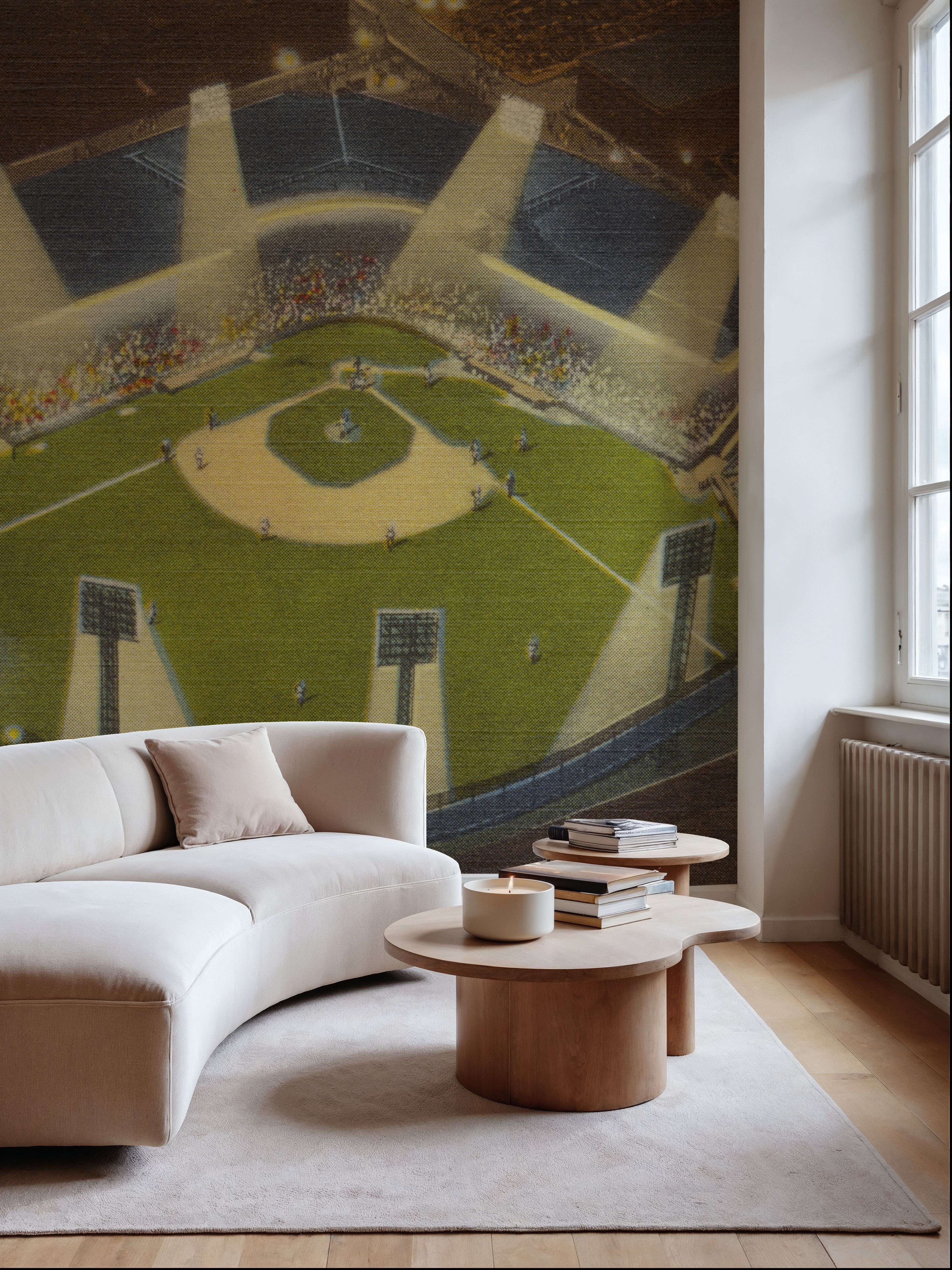 Greetings from some Hardball - Screenprint Postcard