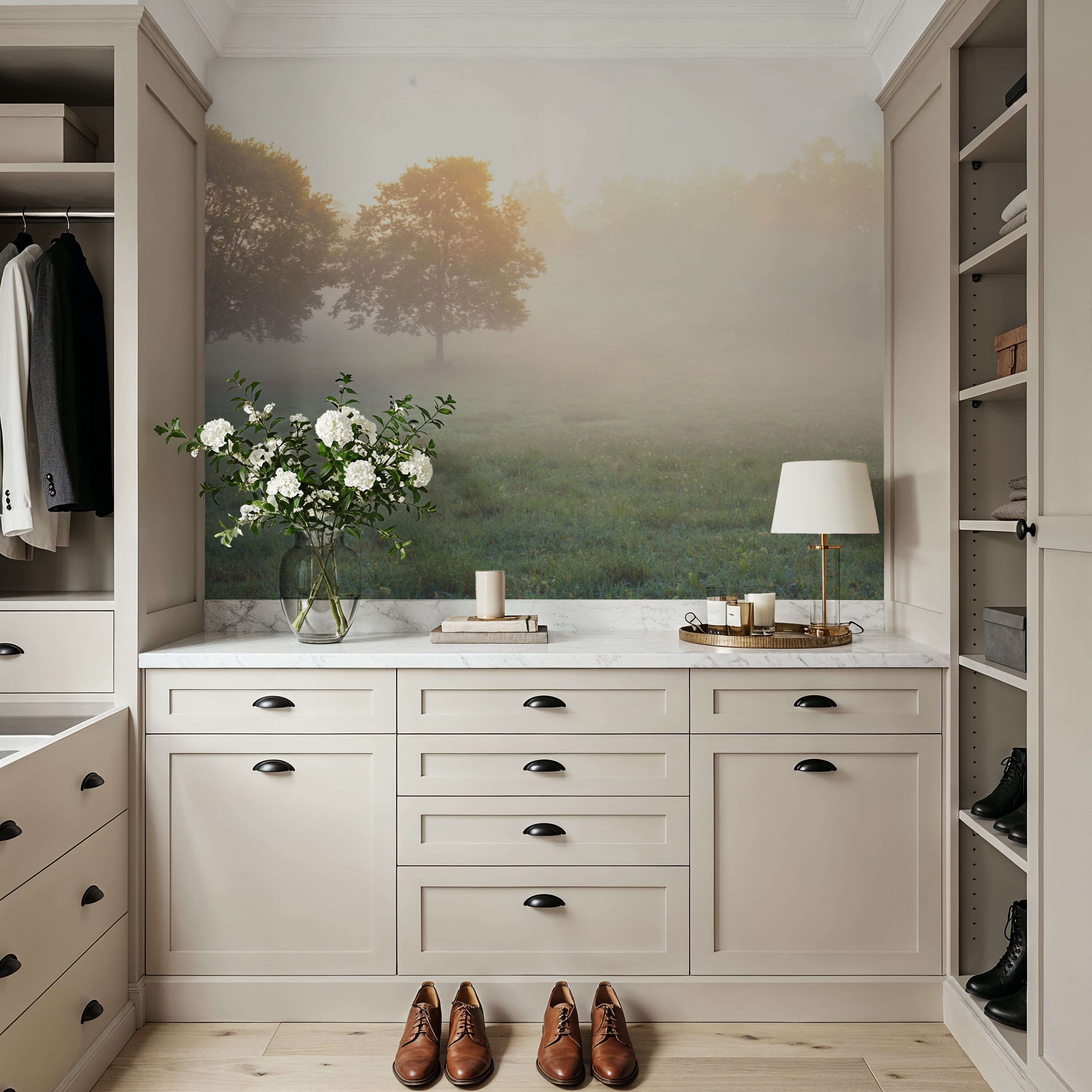 Kentucky Horse Farm Mornings