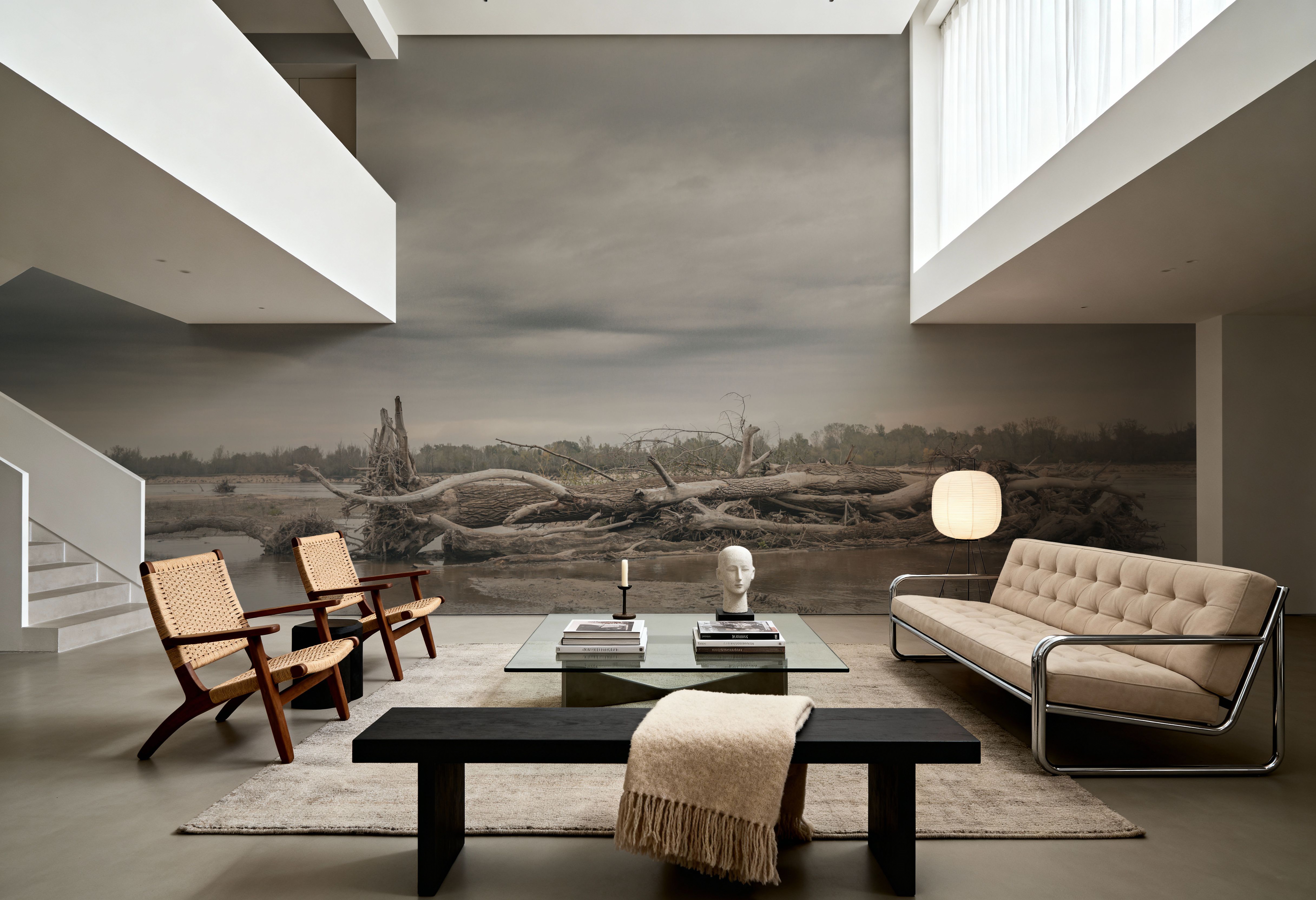 River Gigants, Tapeten