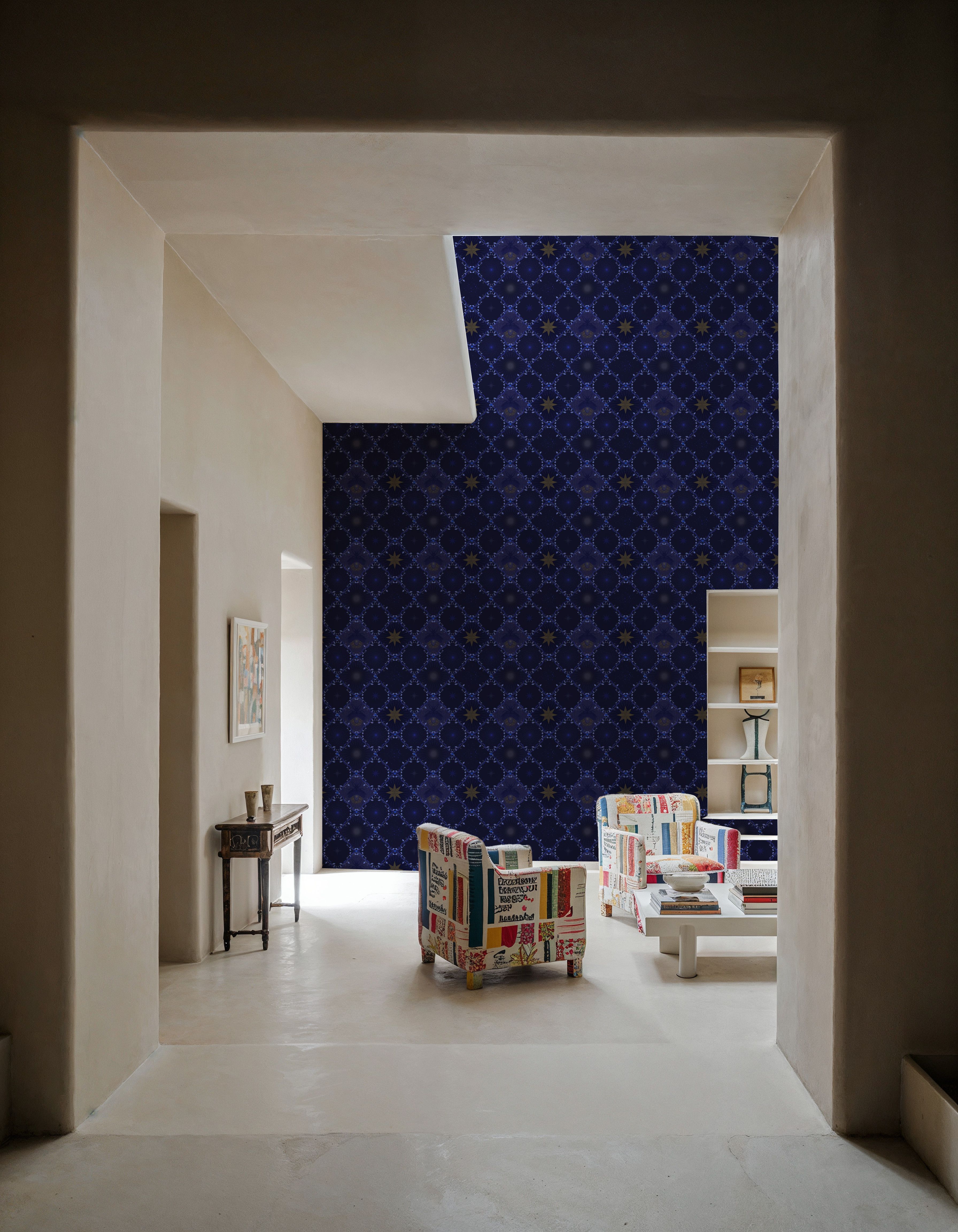 Ornamental Fireflies, Indigo