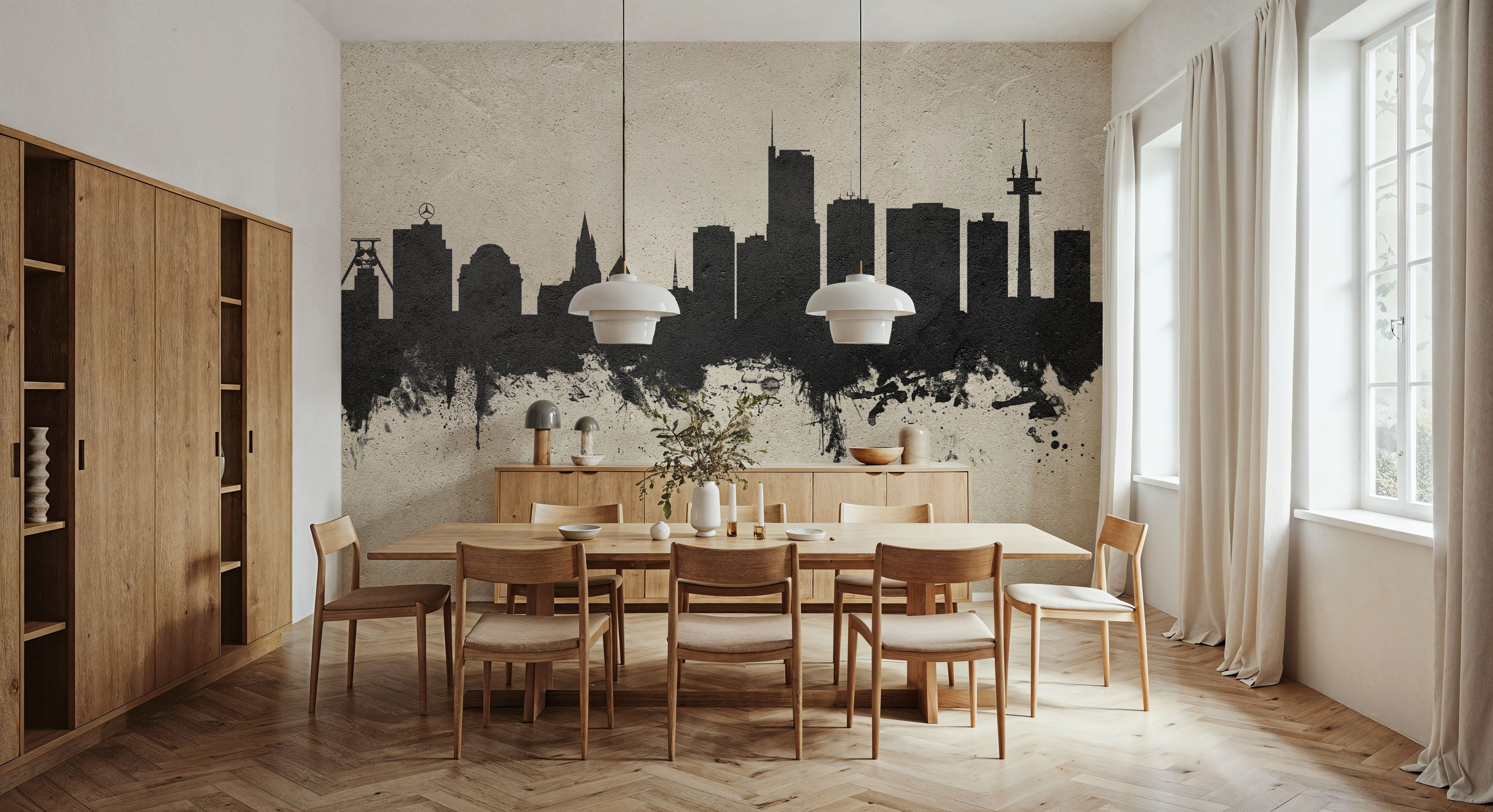 Essen Germany Skyline Concrete