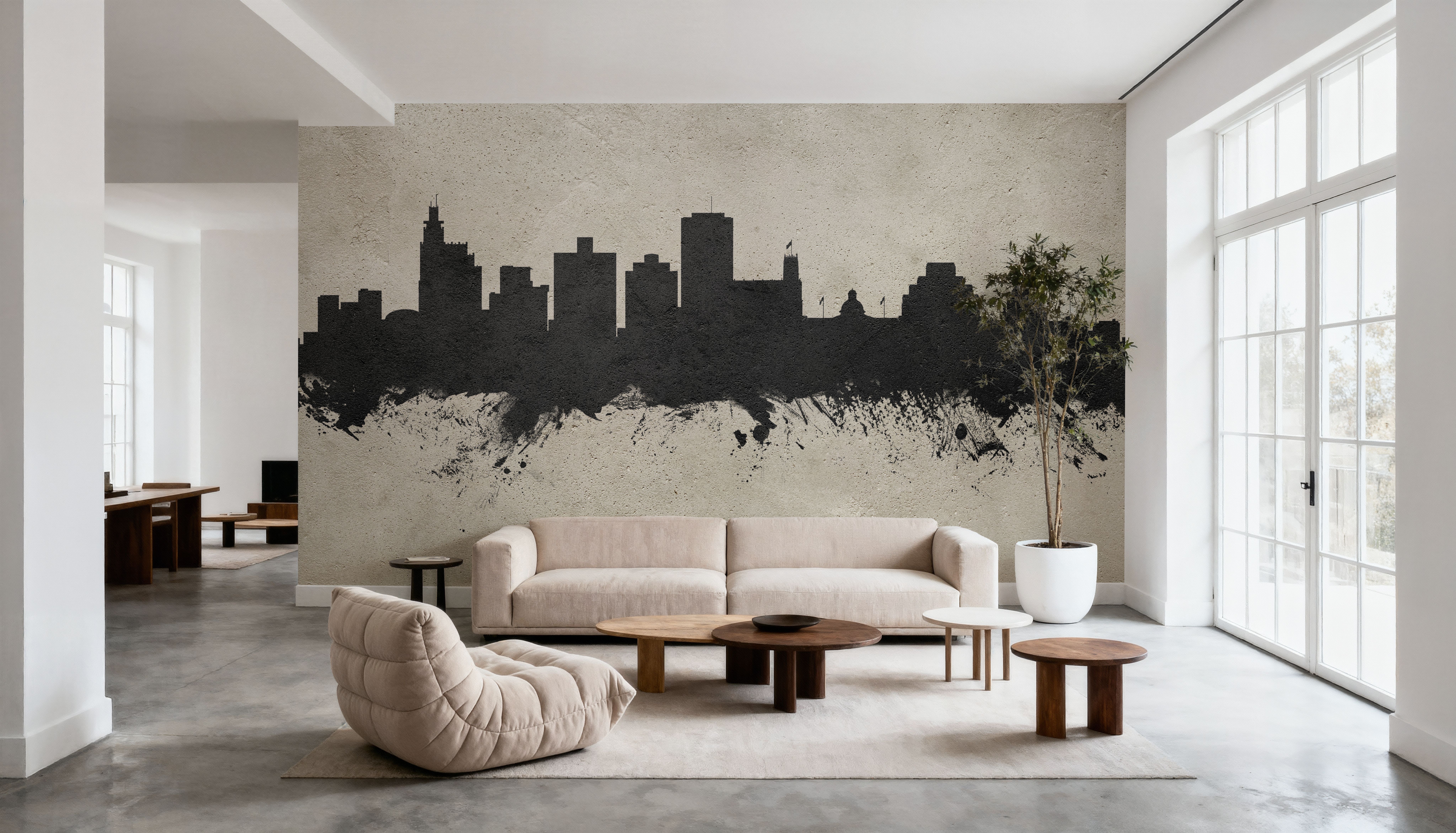 Jackson Mississippi Skyline Concrete