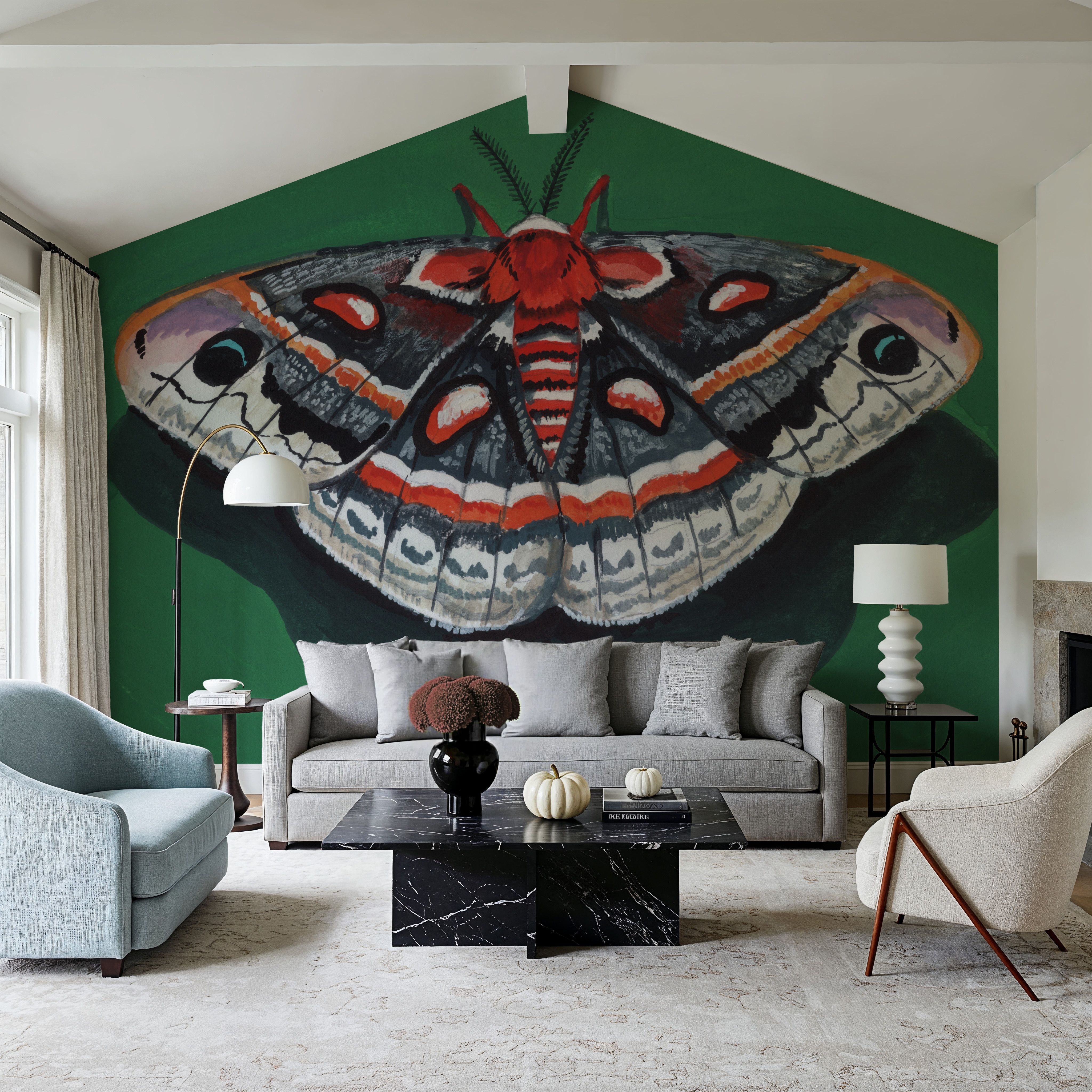 Cecropia Moth