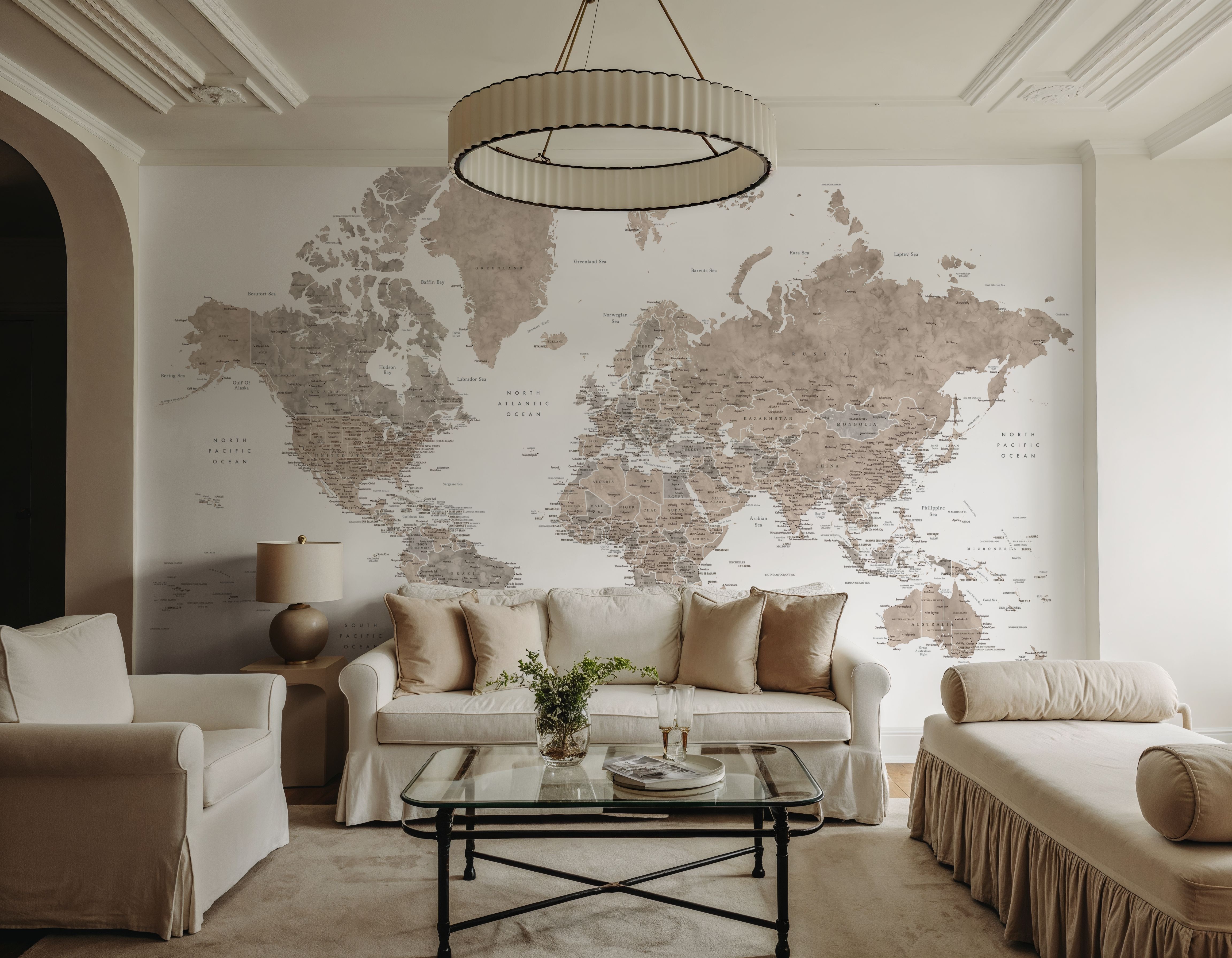 World Map Cities - Abey