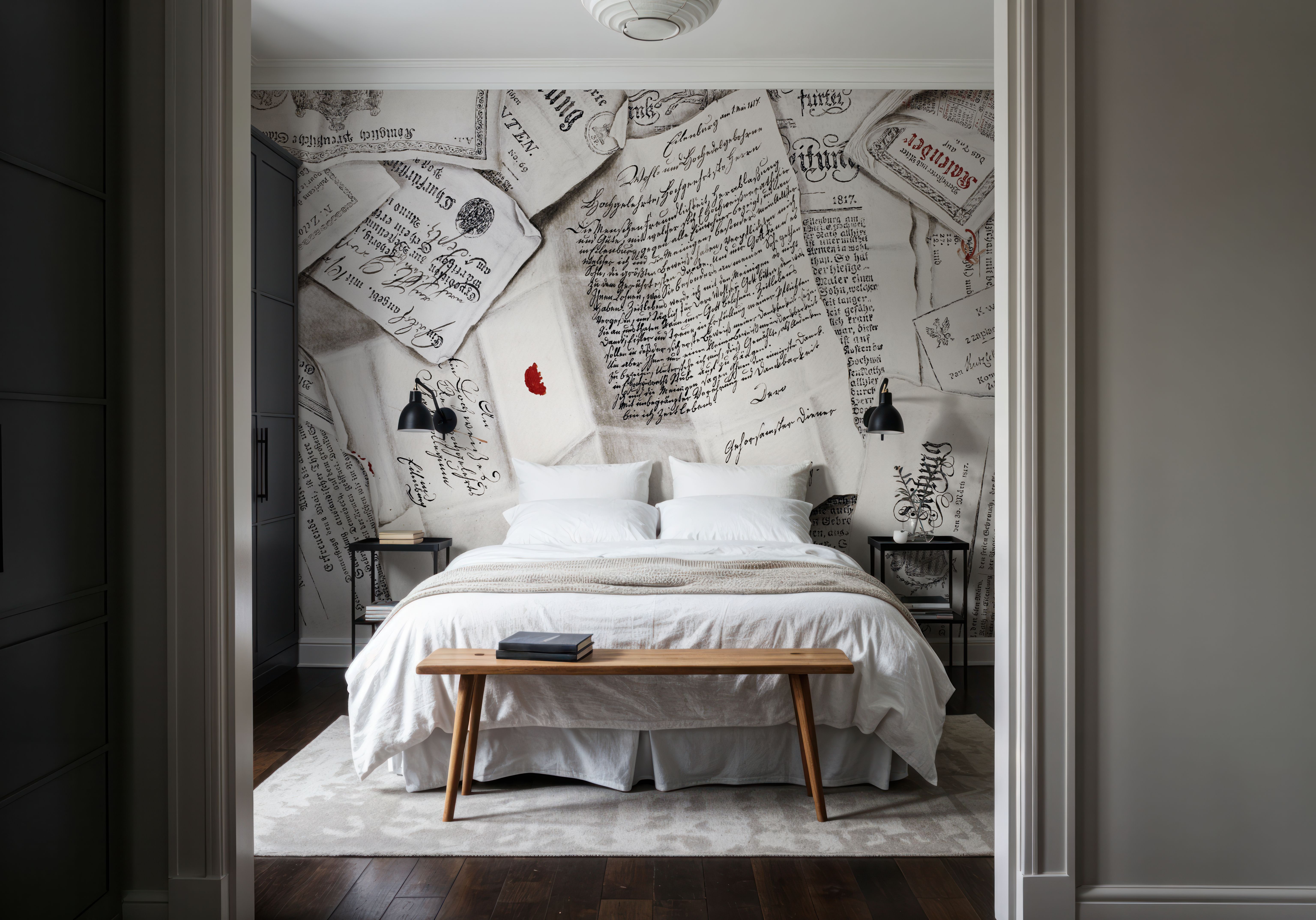 Trompe L'Oeil Handwritten Letter