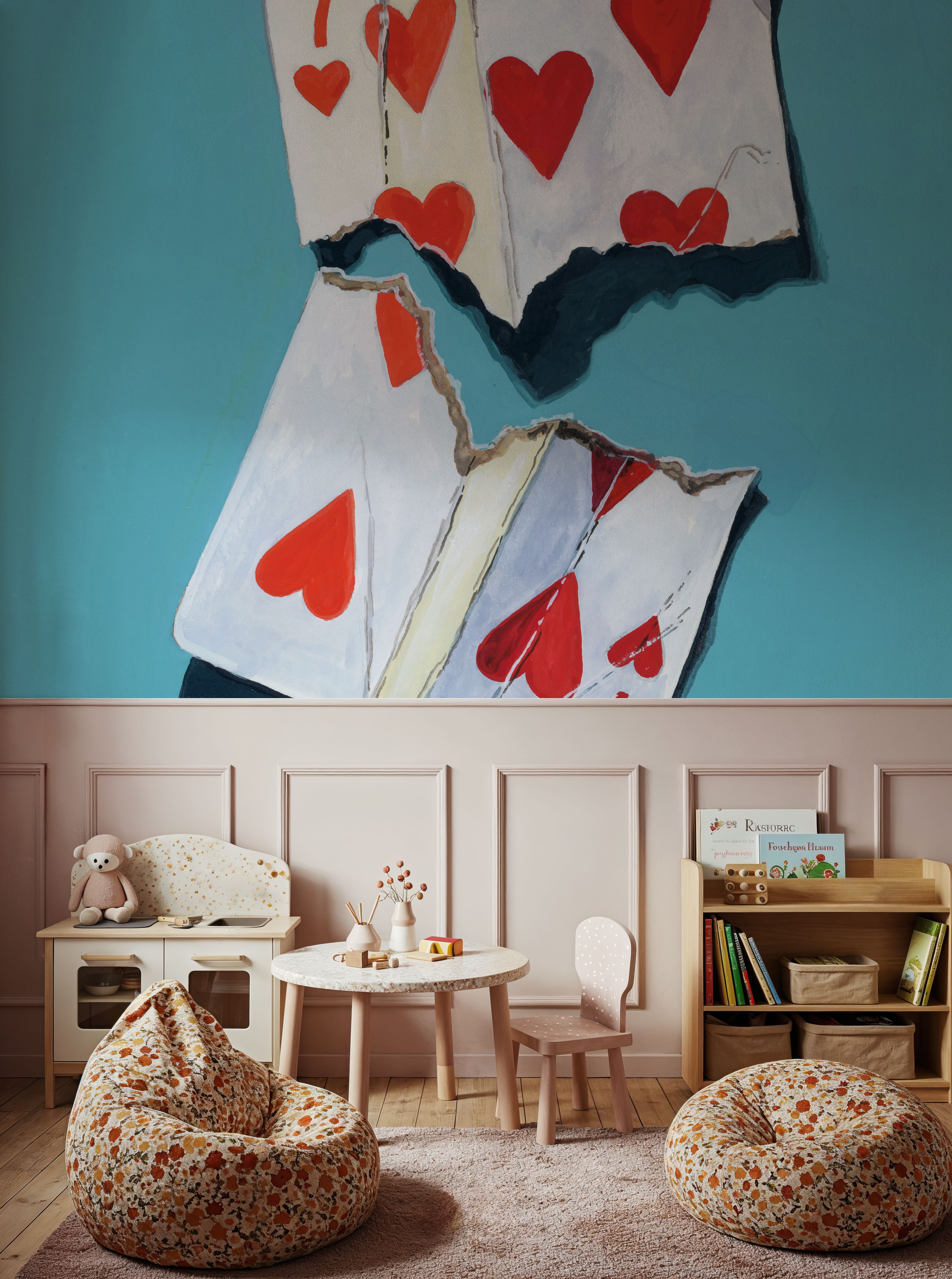 Torn Seven of Hearts